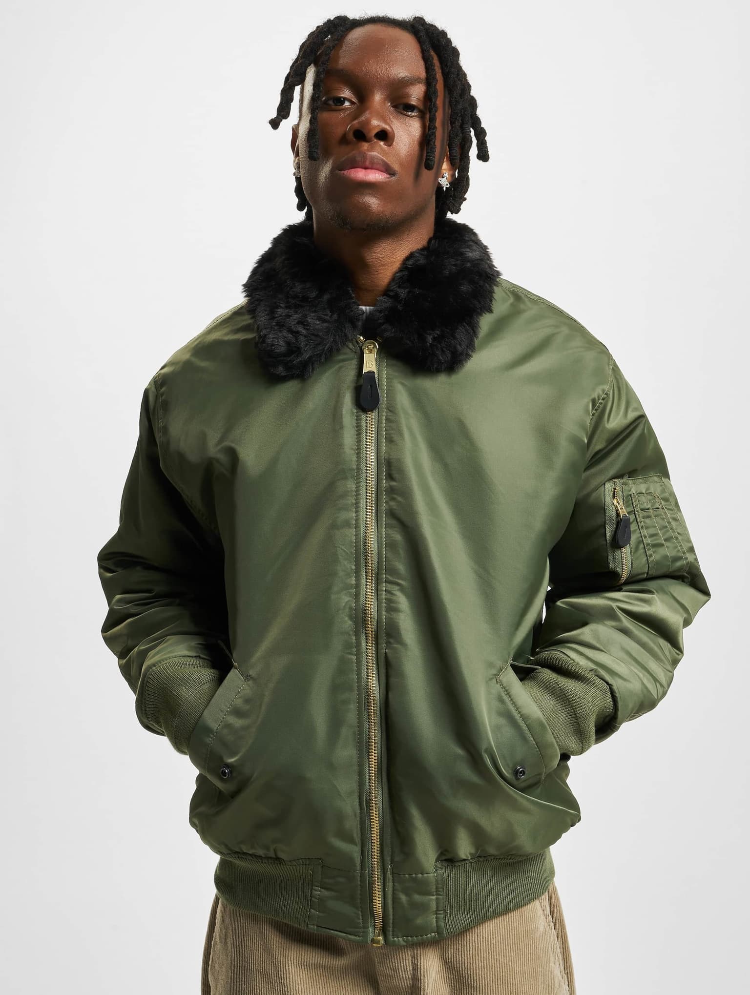 Brandit MA2 Jacket Fur Collar – Bild 3