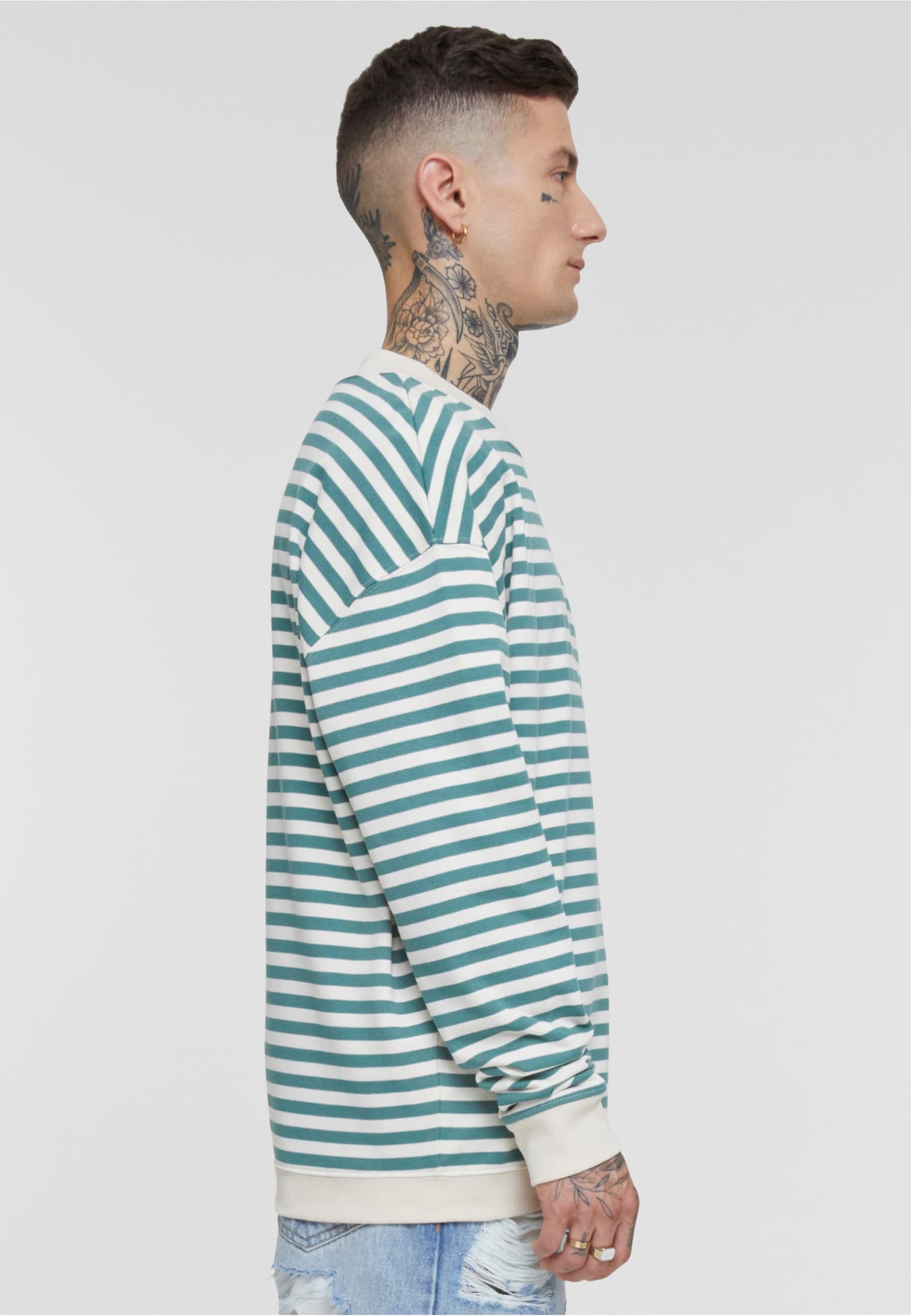 Urban Classics Striped Crewneck – Bild 4