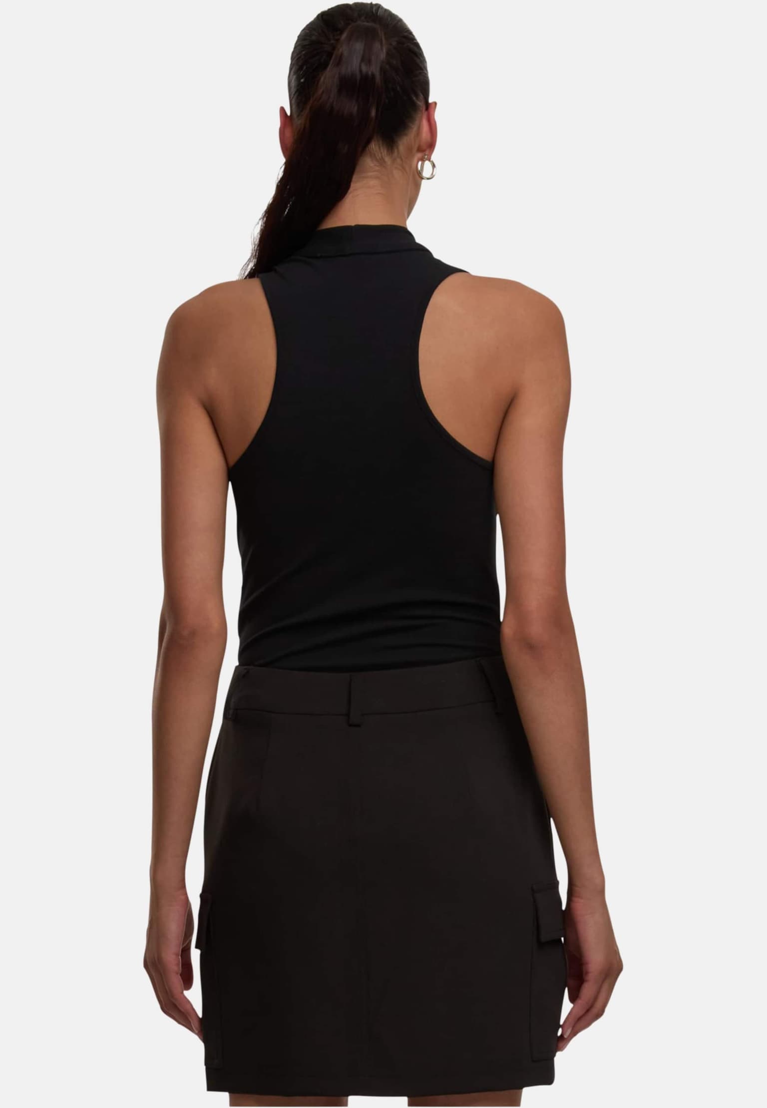 Miss Tee Fly Away Ladies Sleeveless Turtleneck Body – Bild 2