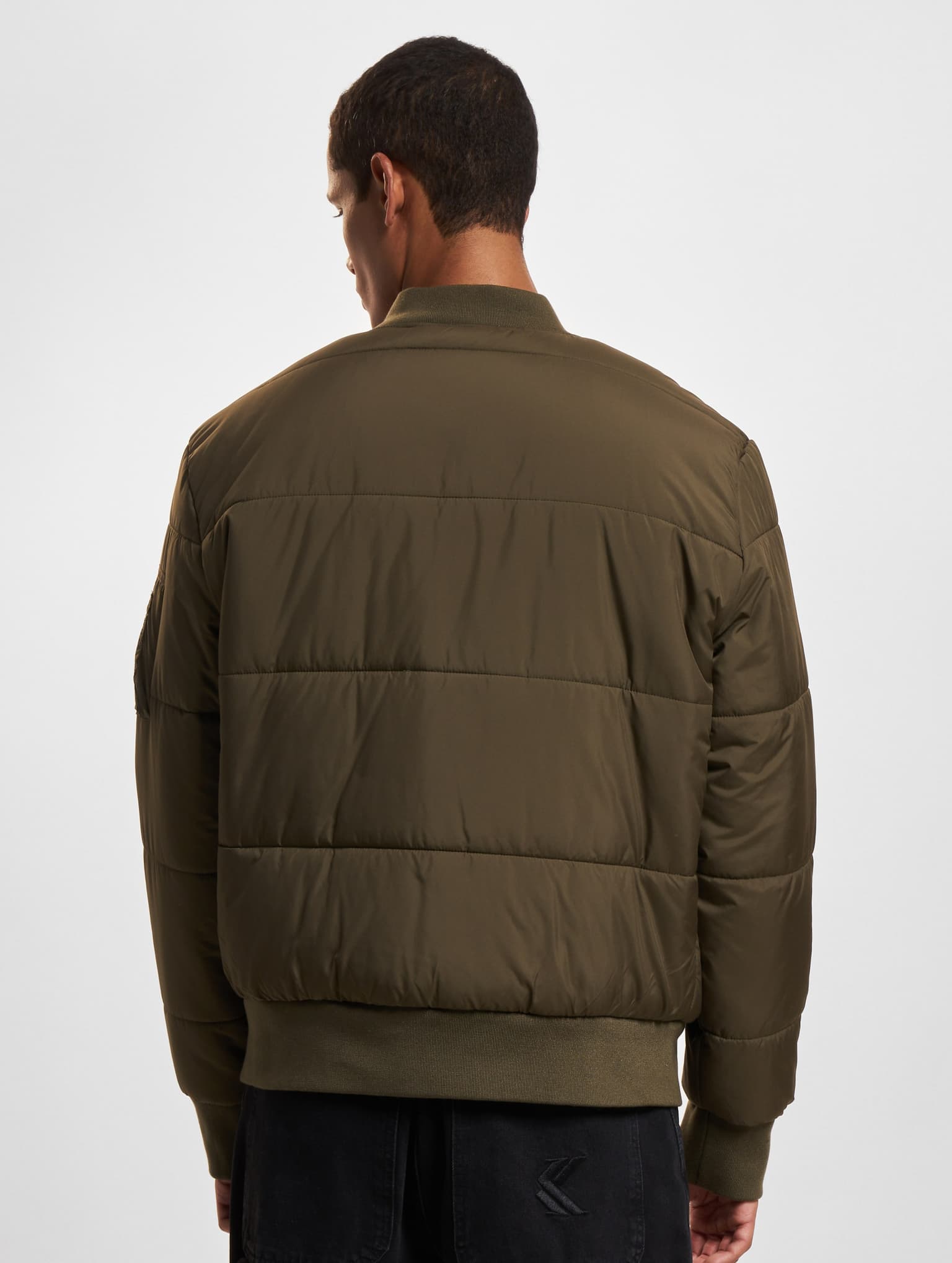 Urban Classics Basic Quilt Bomber Jacket – Bild 2