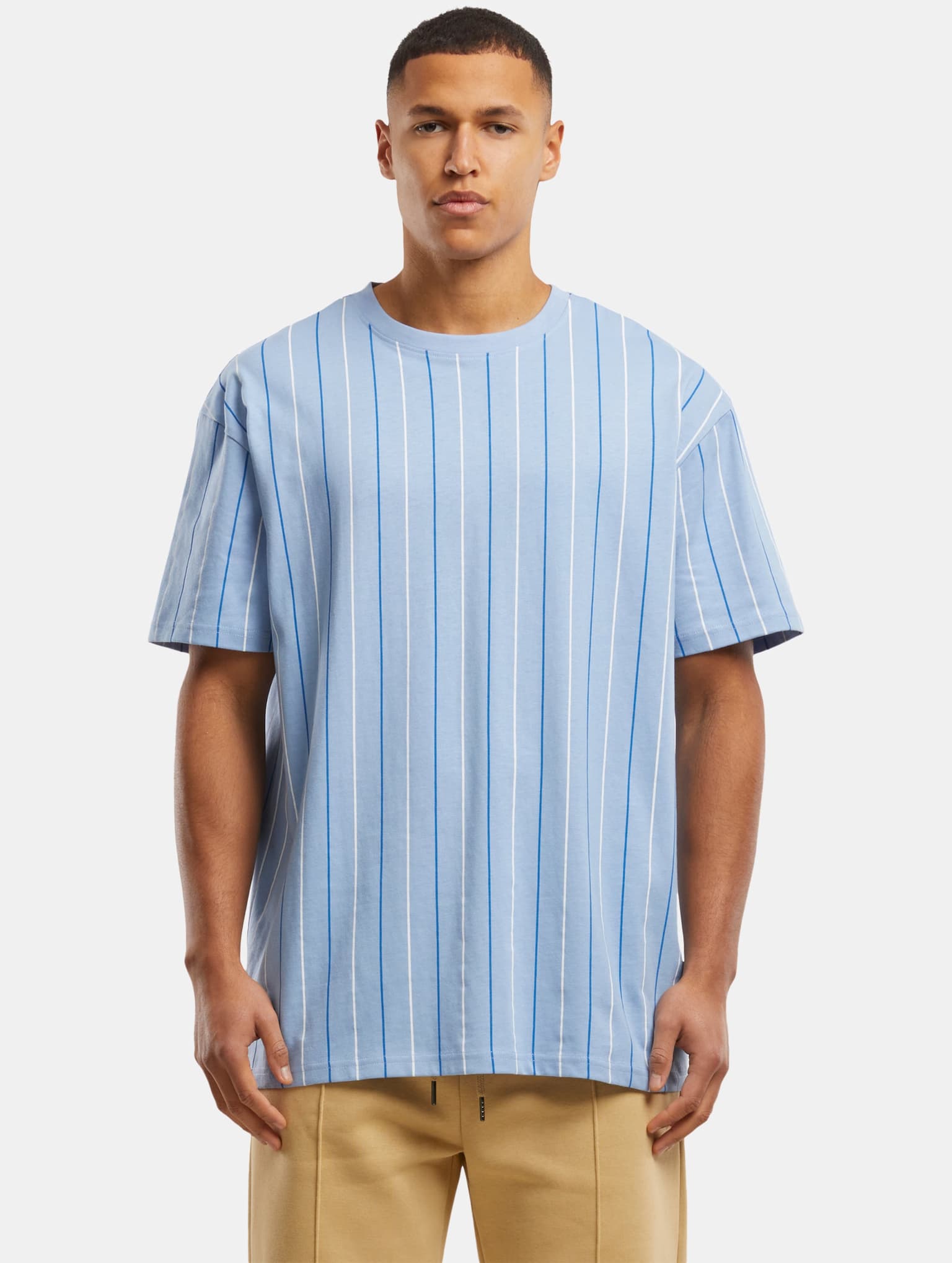 Urban Classics Printed Pinstripe Tee – Bild 3