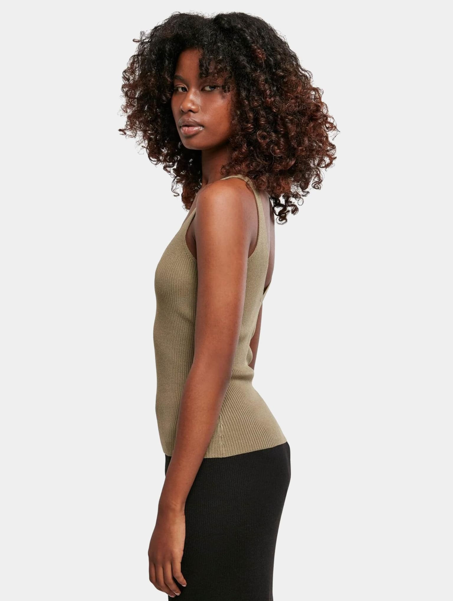 Urban Classics Ladies Rib Knit Top – Bild 3