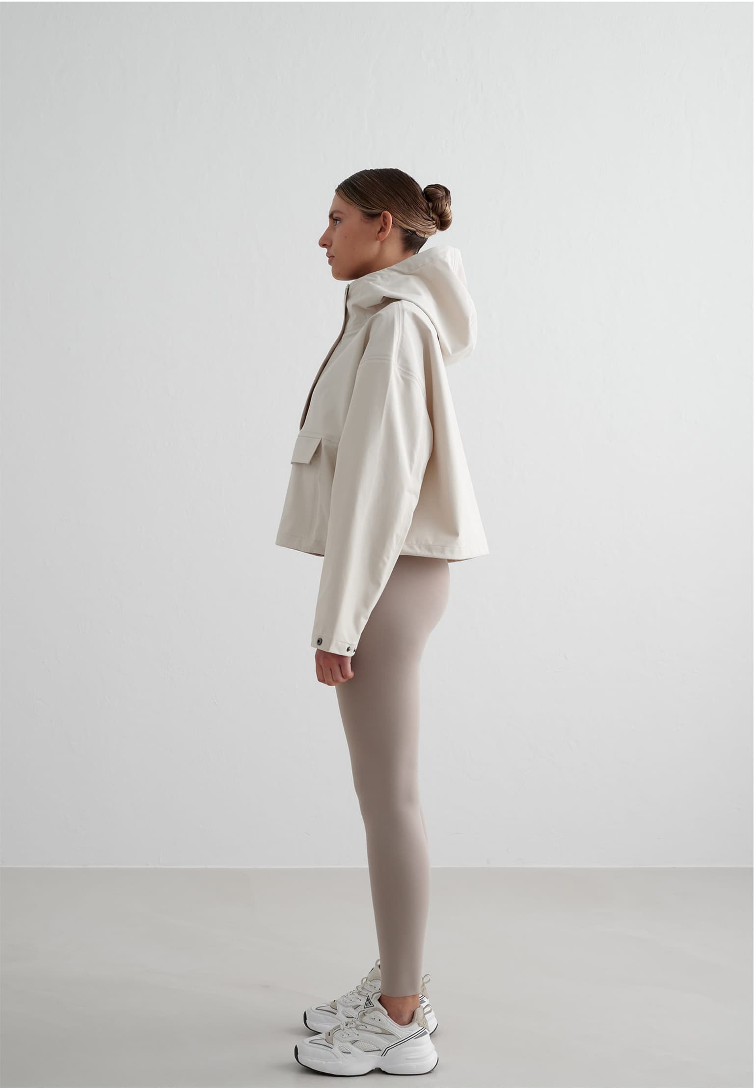 aimn Cropped Waterproof Anorak – Bild 3