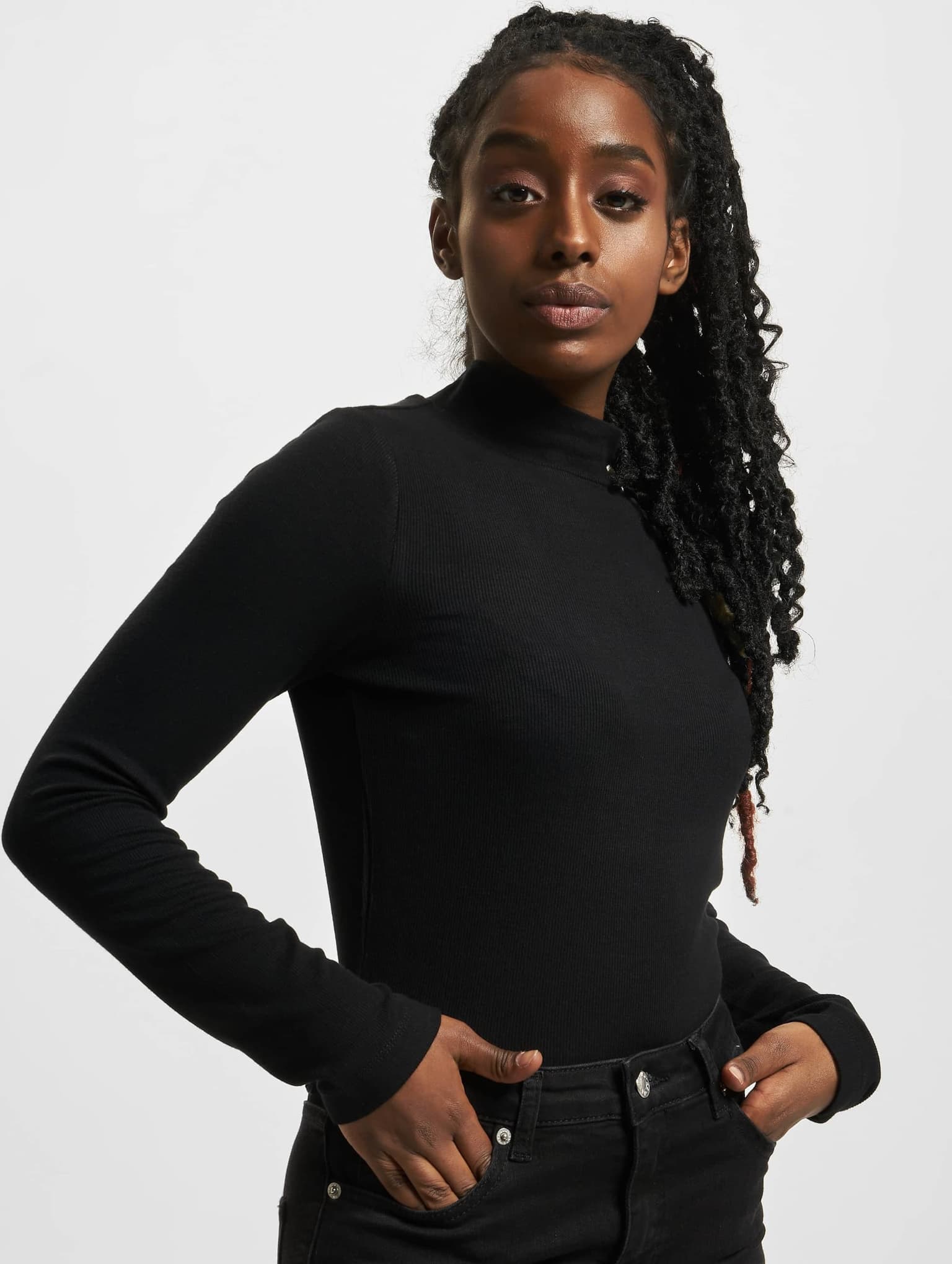Urban Classics Ladies Turtleneck Longsleeve
