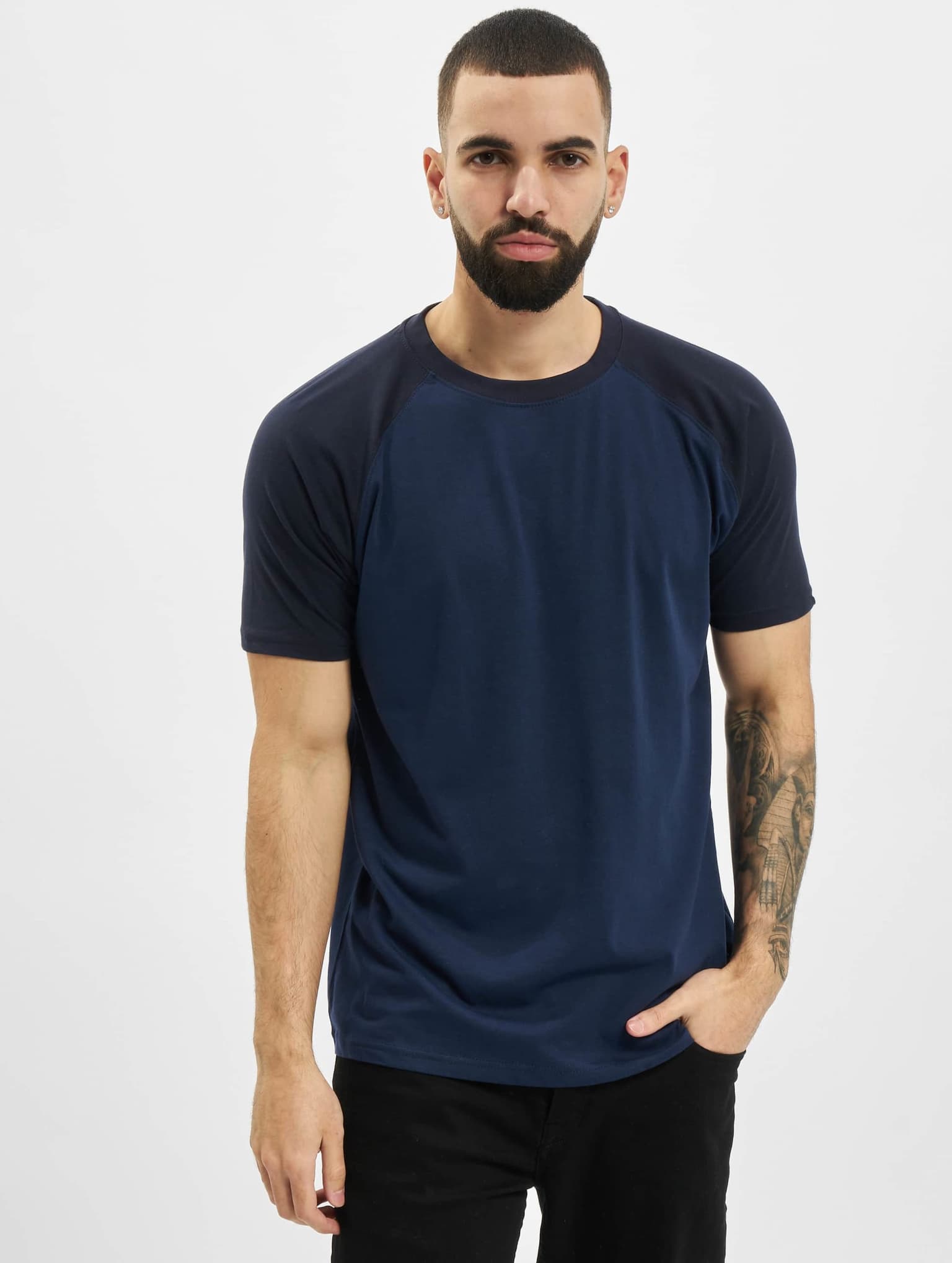 Urban Classics Raglan Contrast Tee – Bild 3