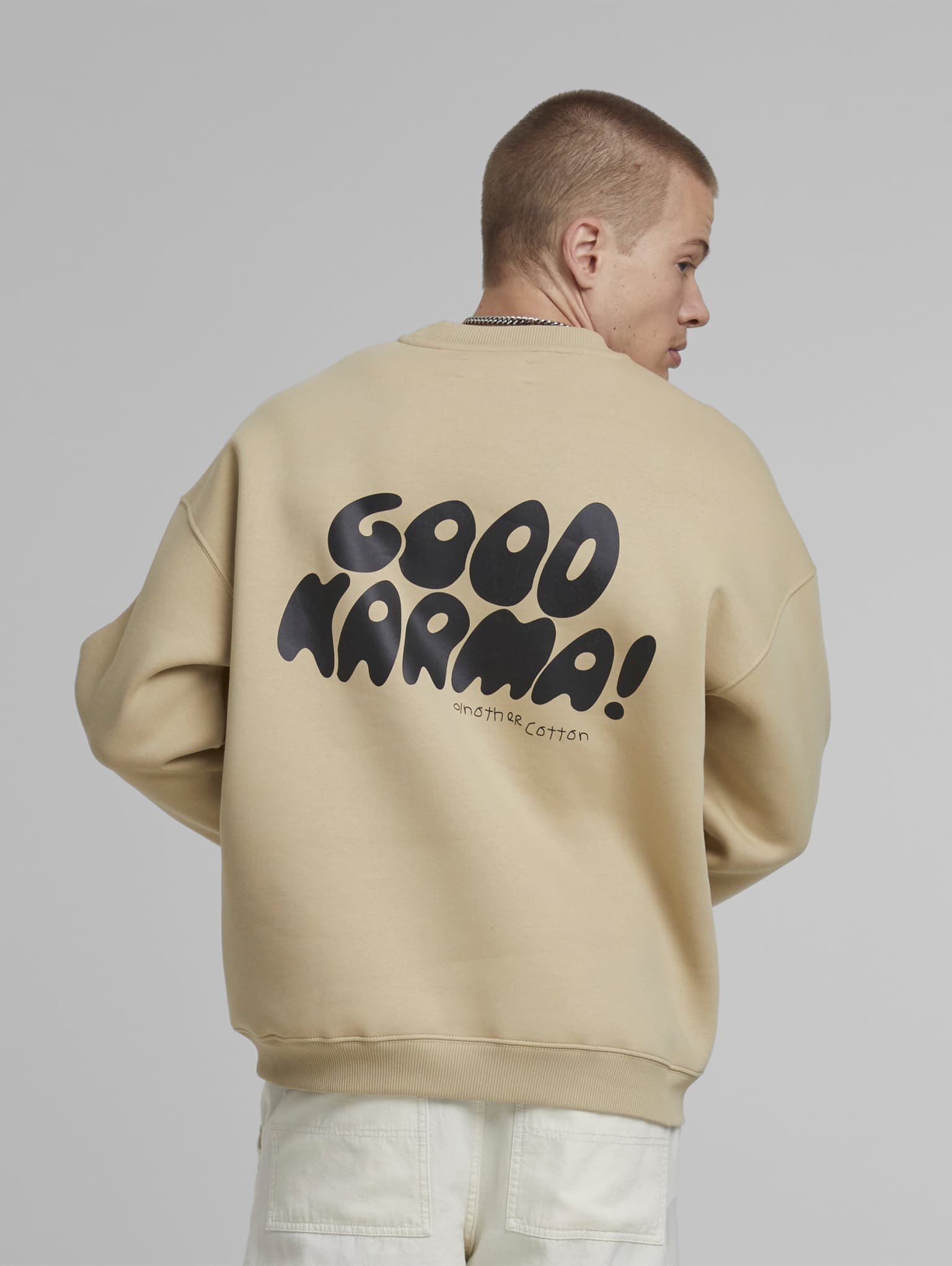 Another Cotton Lab Good Karma Club Oversize Sweatshirt – Bild 2