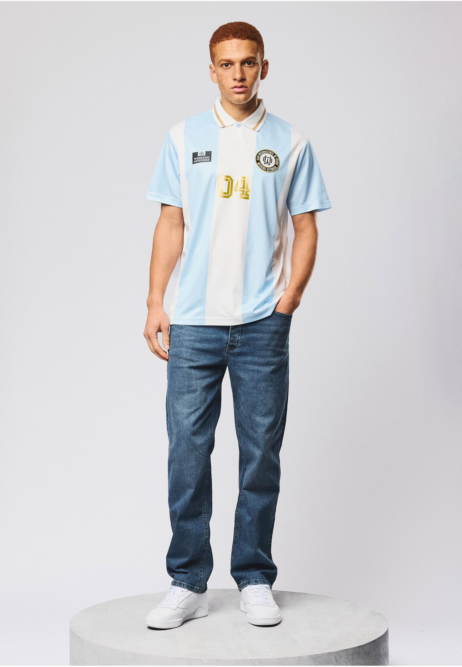 Weekend Offender MOULAY FOOTBALL SHIRT – Bild 3