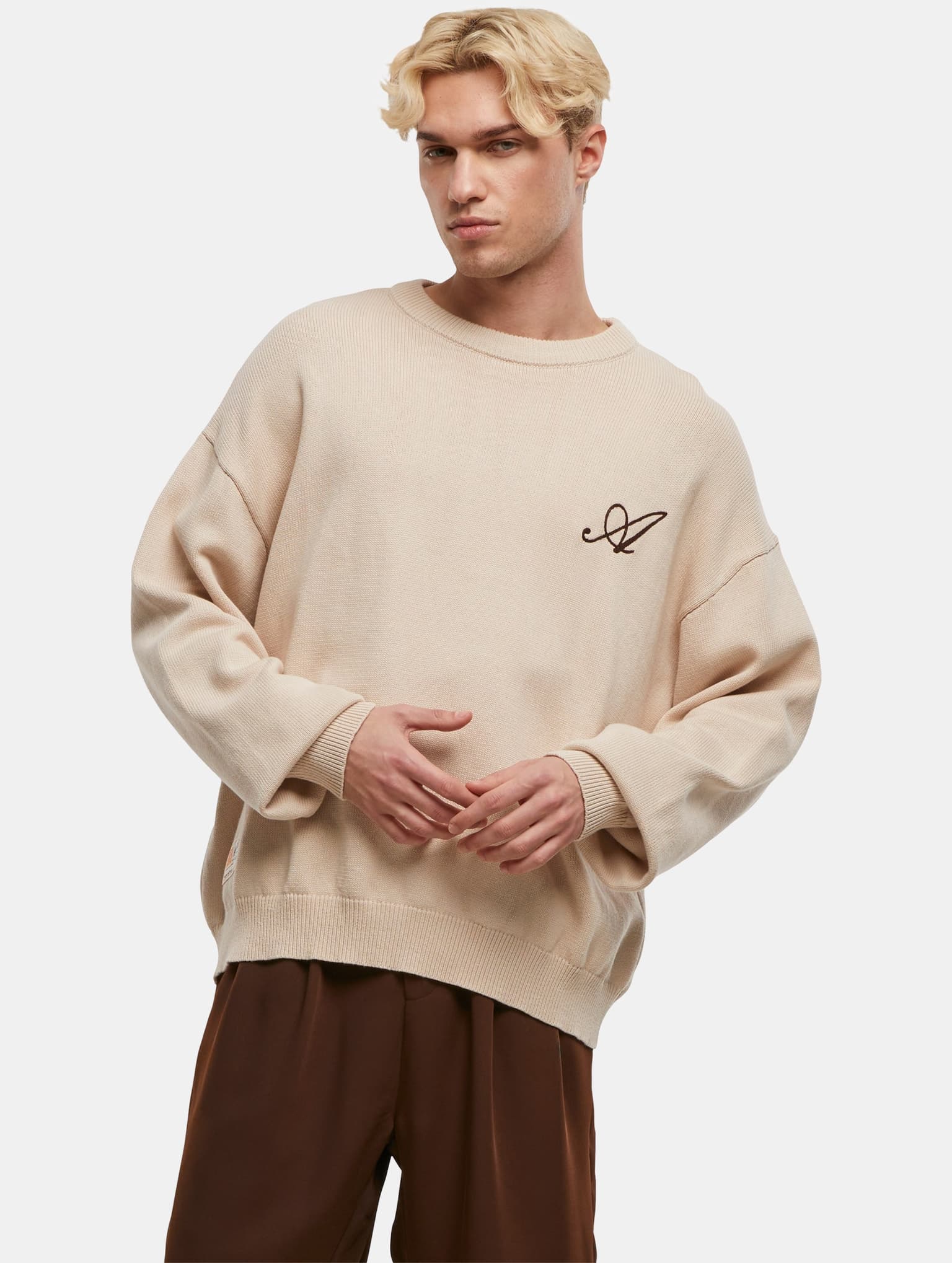 Another Cotton Lab Logo Mesh Knit Sweater – Bild 3