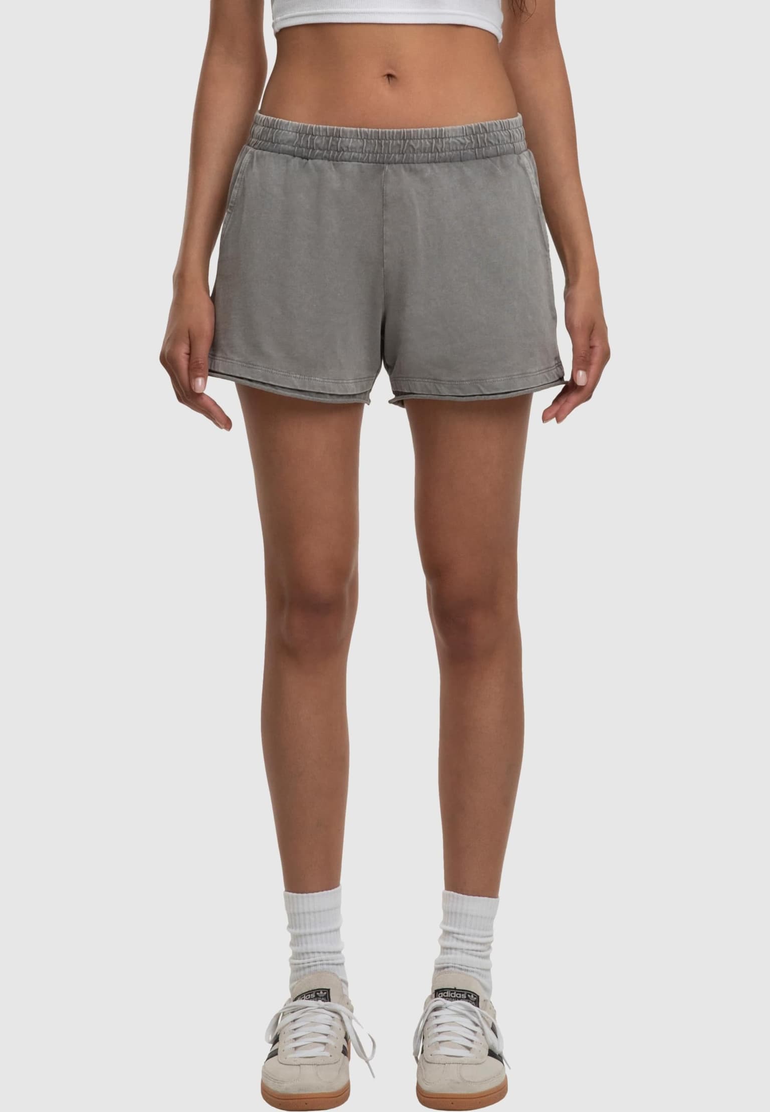 Urban Classics Ladies Washed Jersey Short – Bild 3