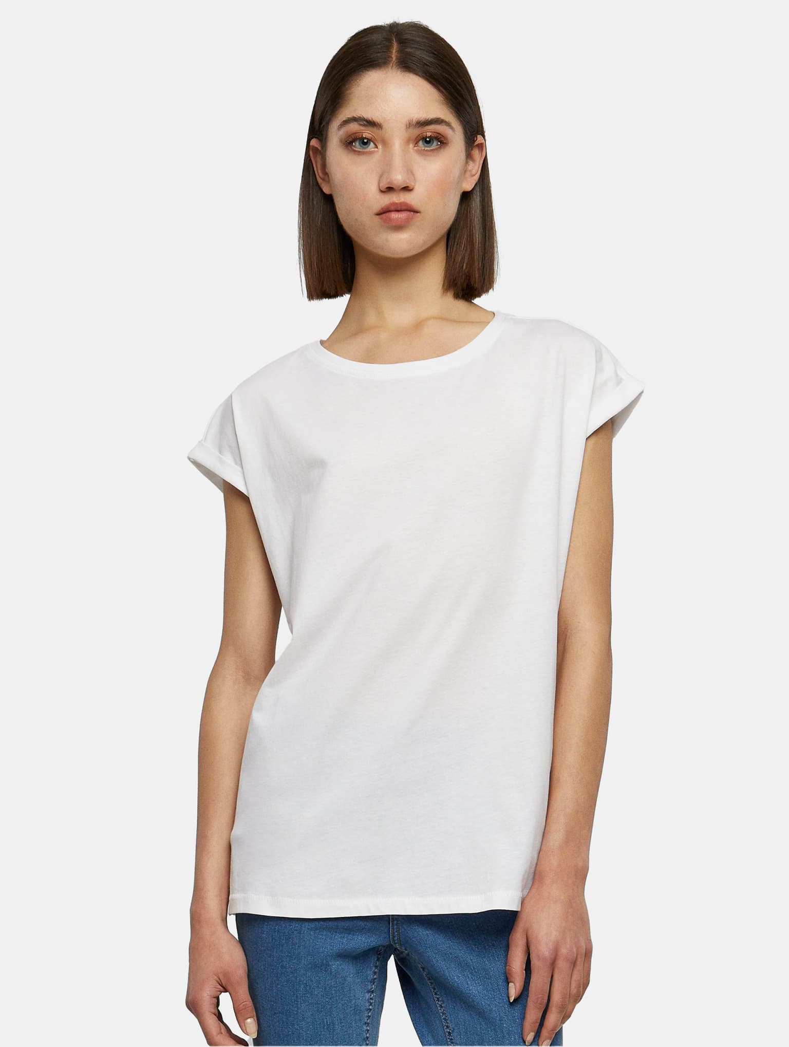 Urban Classics Ladies Extended Shoulder Tee 2-Pack – Bild 3