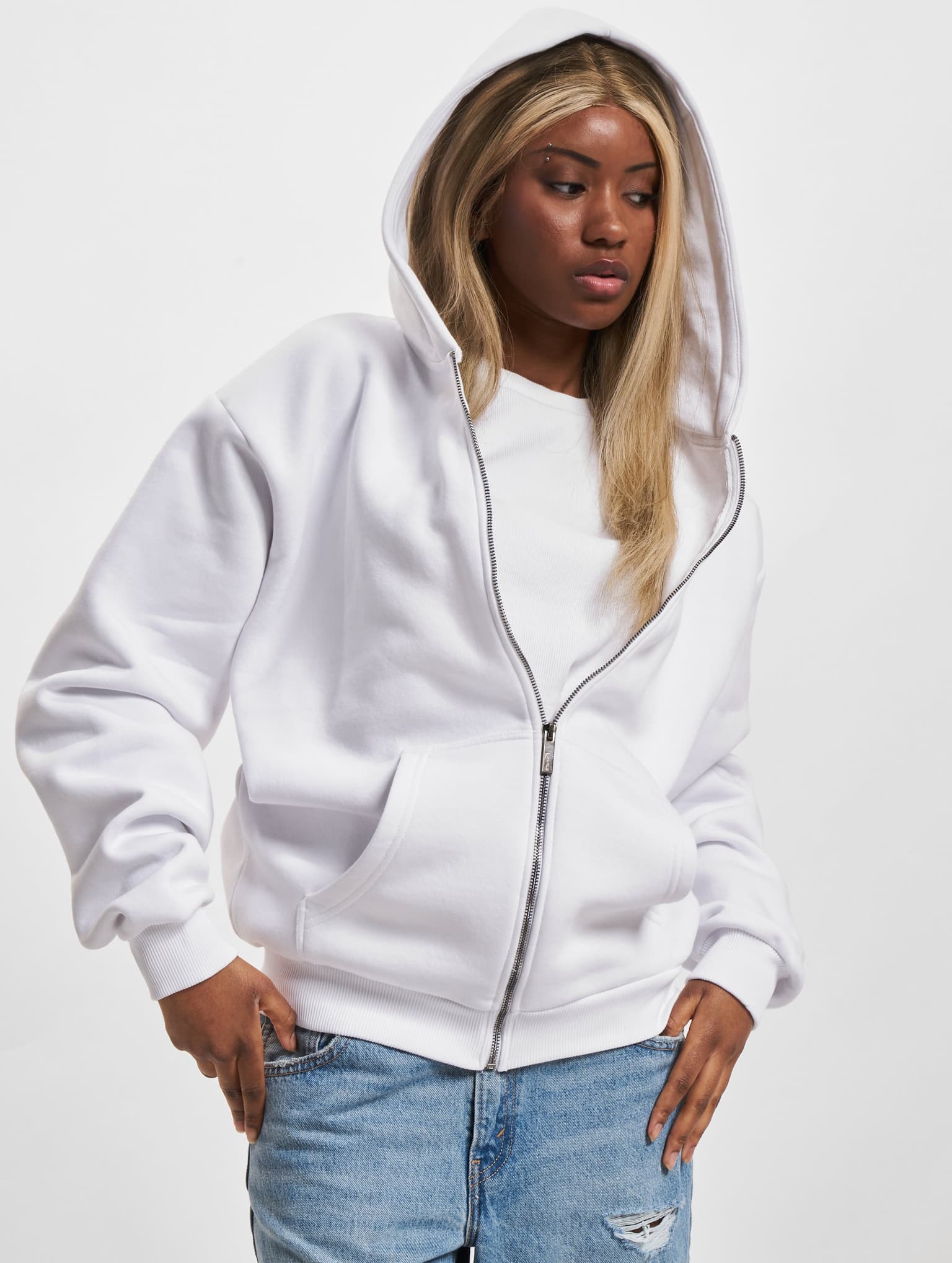 Karl Kani KM-ZH011-002-01 Chest Signature Essential Zip Hoodie