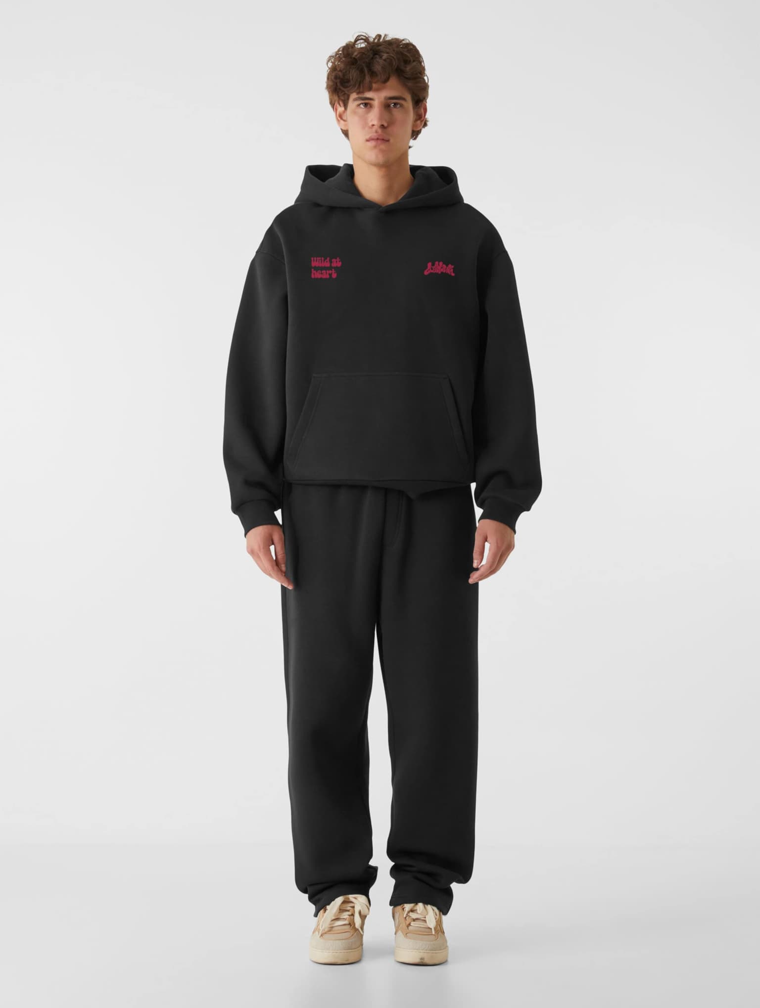 Lost Youth Oversized Wild At Heart Hoodie – Bild 3