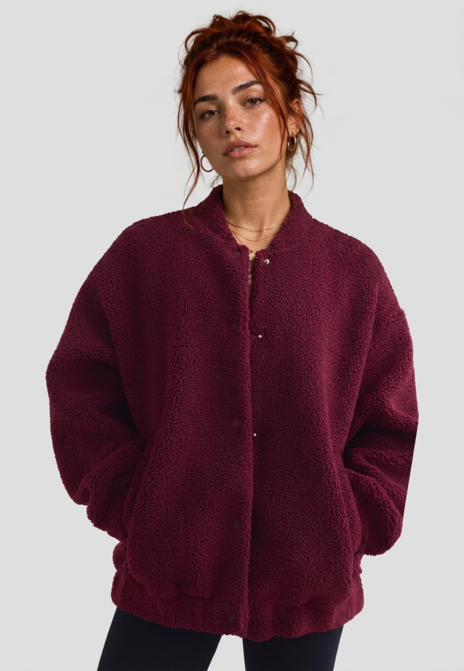 aimn Pile Coach Jacket