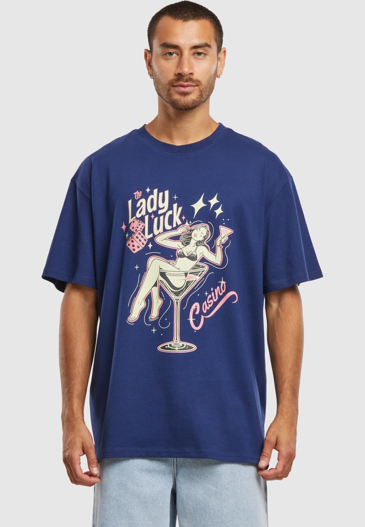 Mister Tee Upscale Lady Luck Oversize – Bild 3