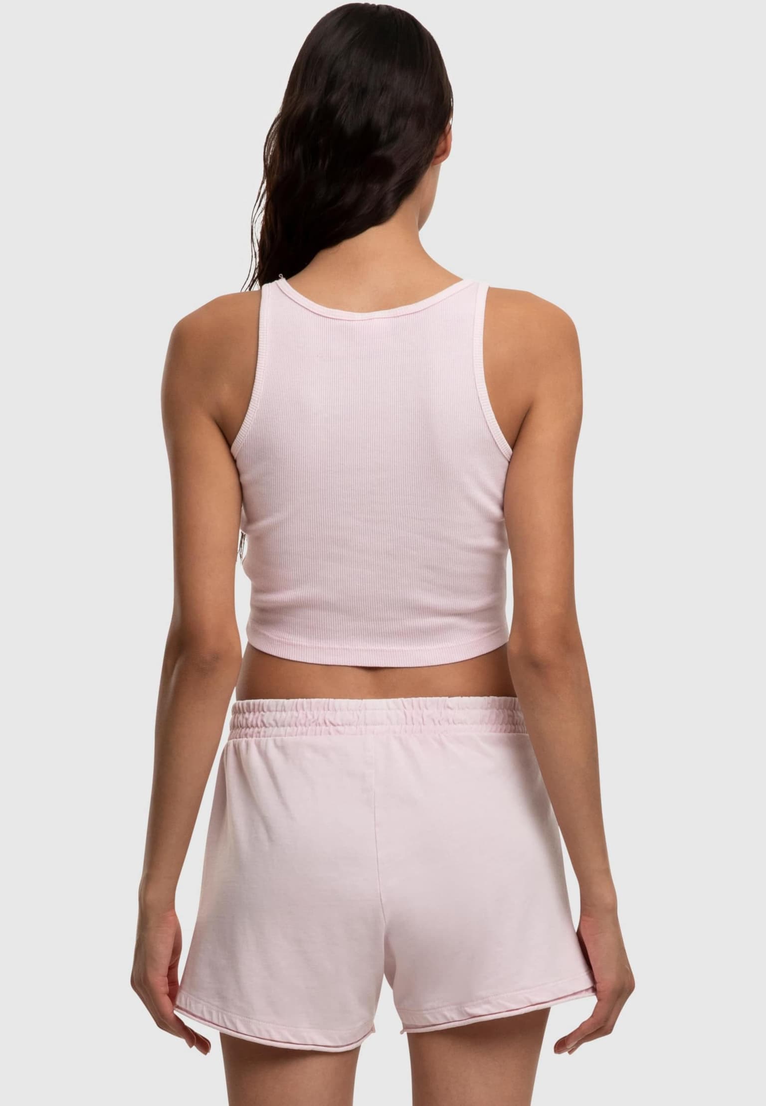 Urban Classics Ladies Washed Rib Jersey Cropped Top – Bild 2