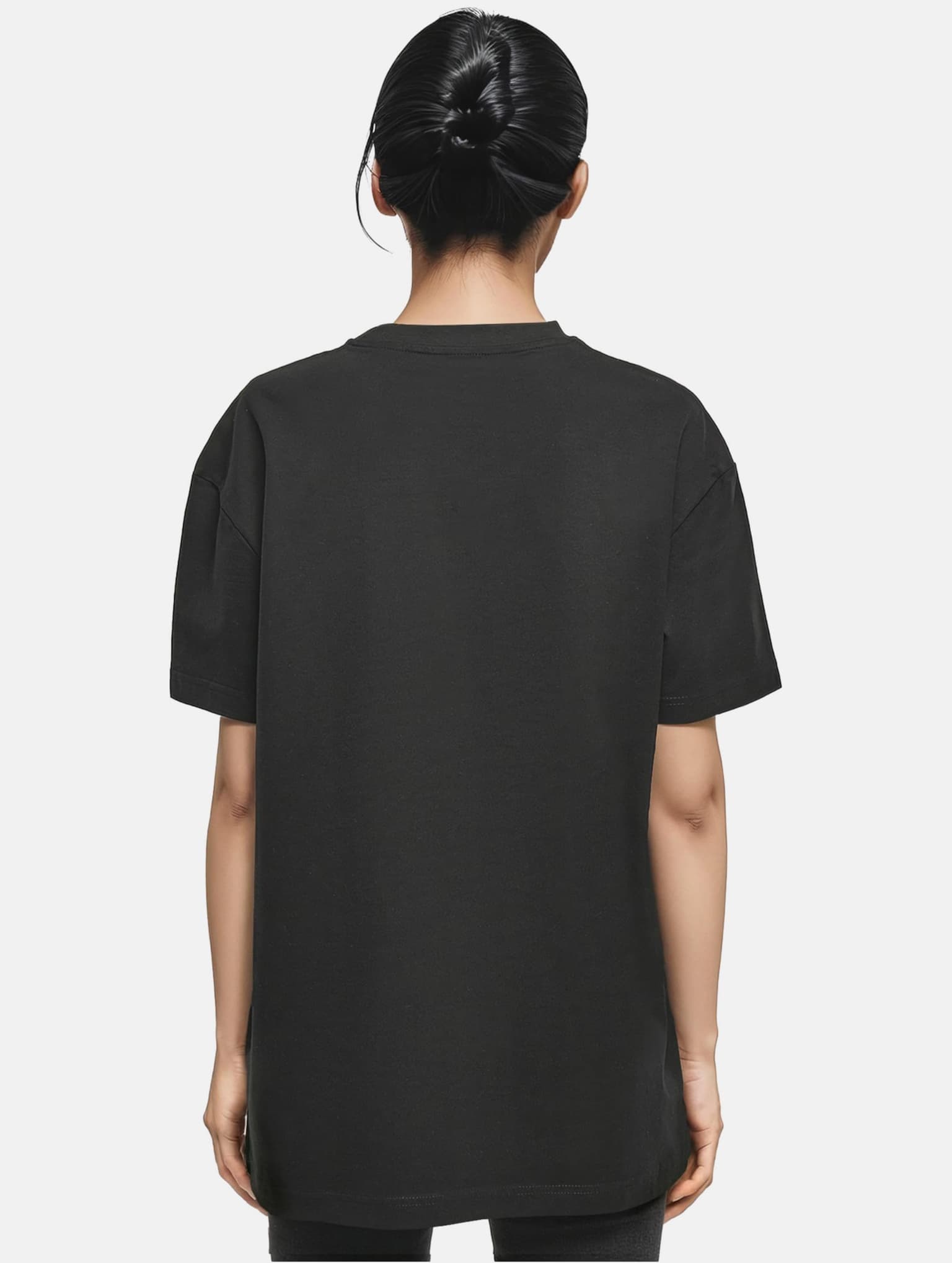 Merchcode POD Ladies K Heart Oversized Boyfriend Tee – Bild 2