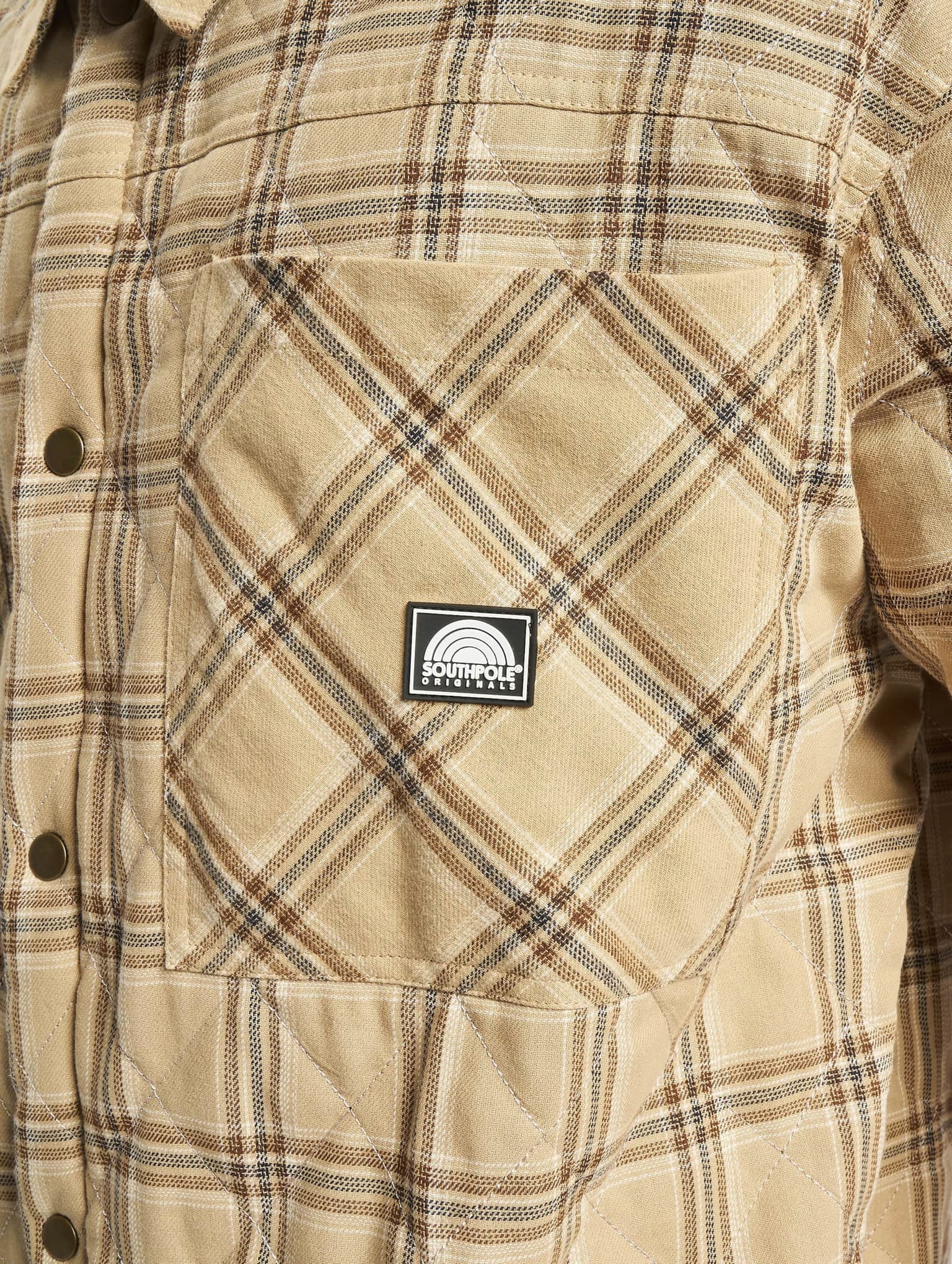 Southpole Flannel Quilted Shirt Jacket – Bild 4