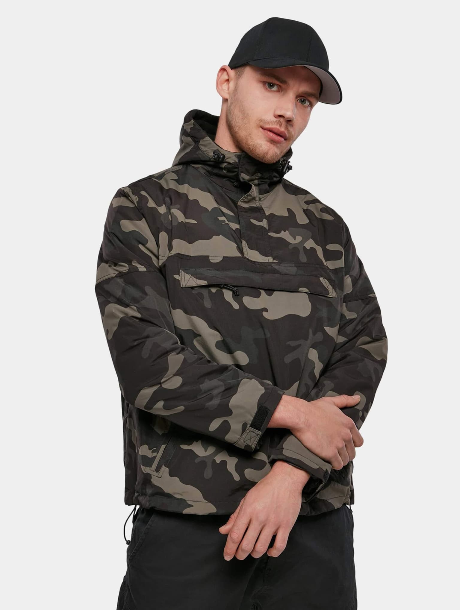 Brandit Fleece Pull Over Windbreaker