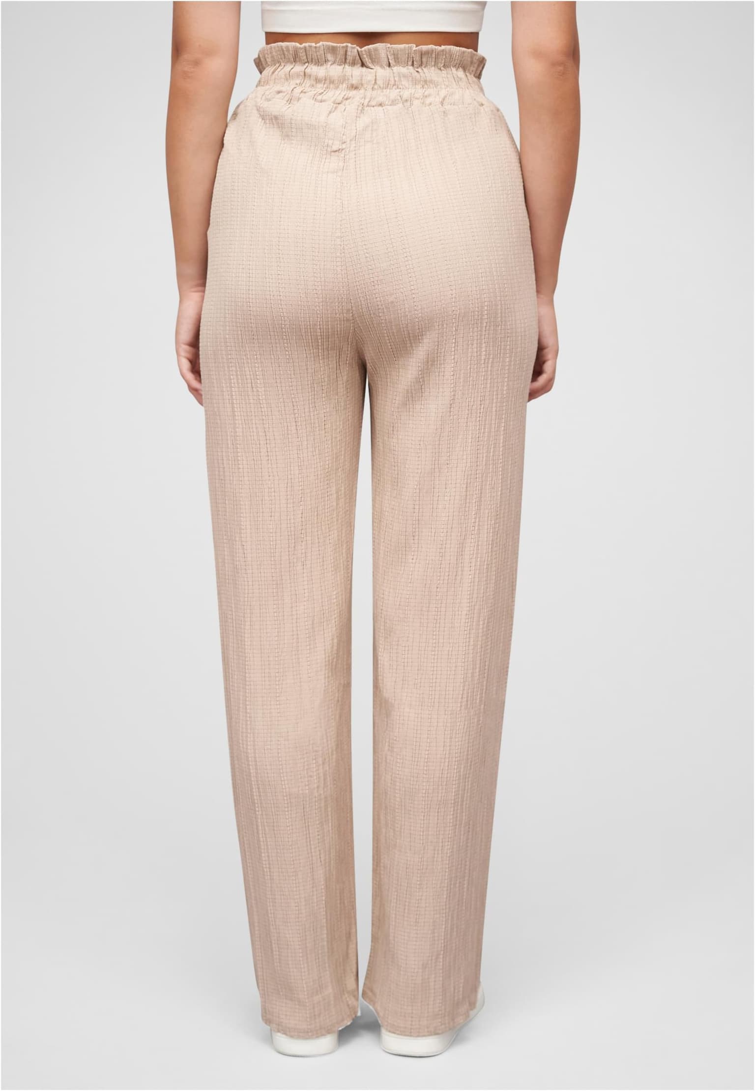 Cloud5ive Sommer Hose mit weitem Beinschnitt und Strukturstoff – Bild 2
