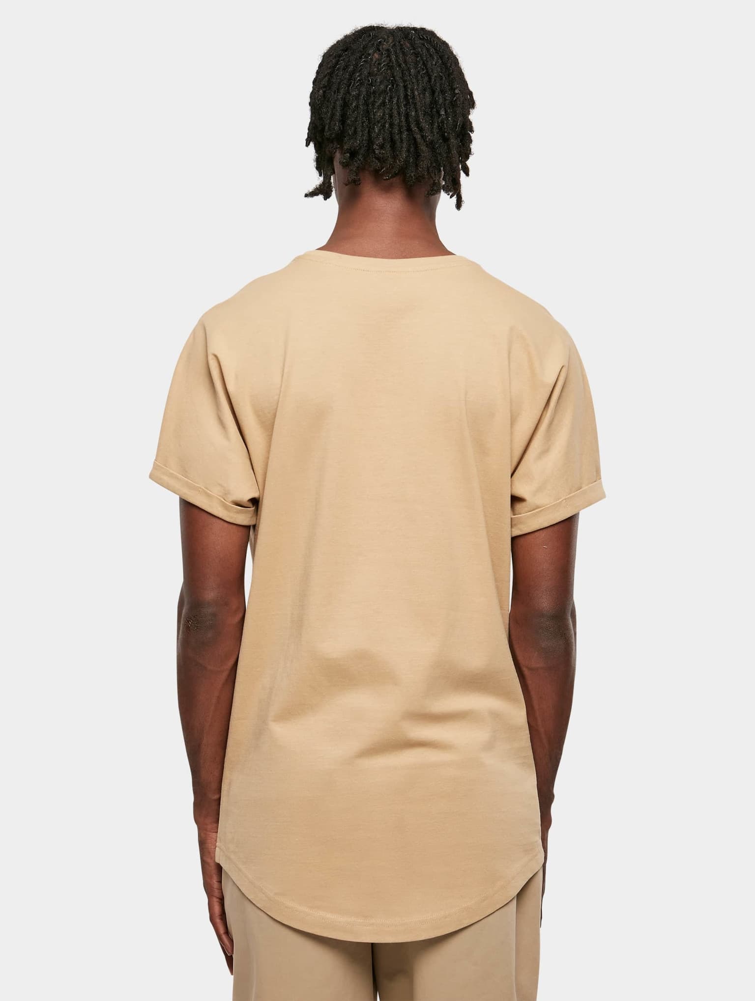 Urban Classics Long Shaped Turnup Tee – Bild 2