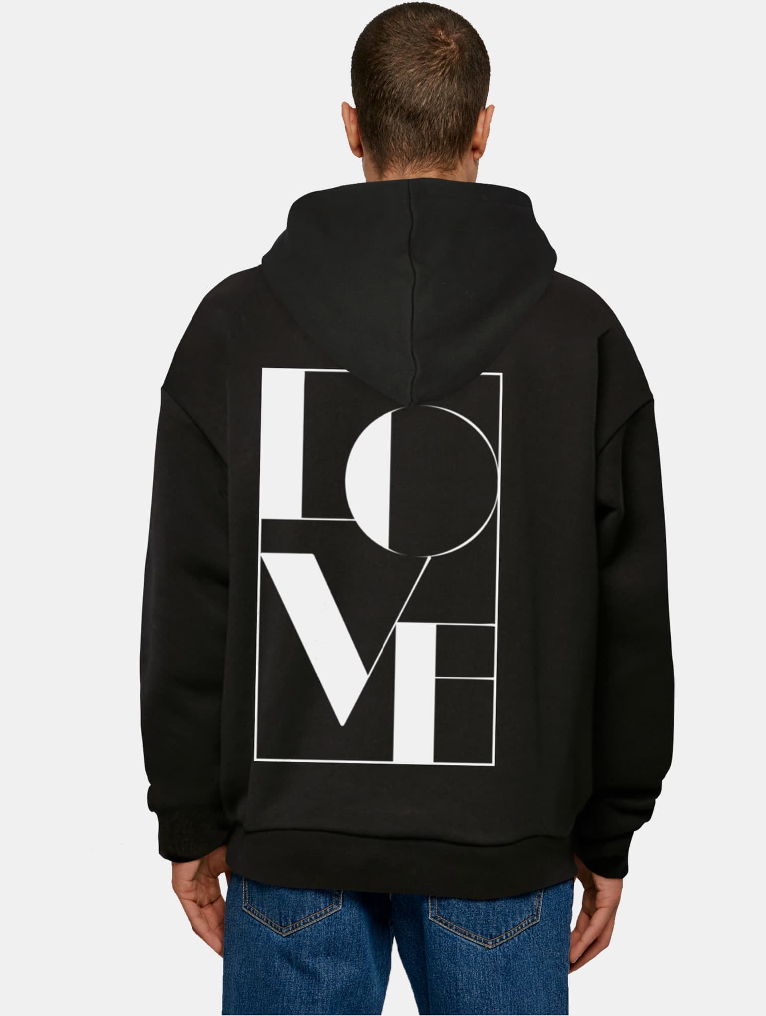 Merchcode POD Logo Vertical Ultra Heavy Hoody – Bild 2