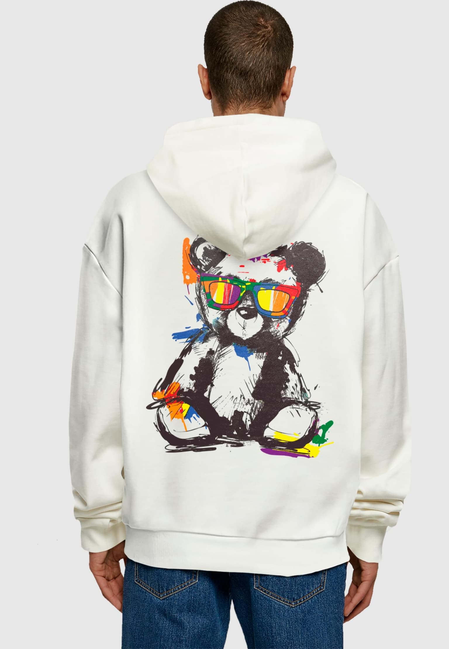 Merchcode Love Teddy Oversized Hoody