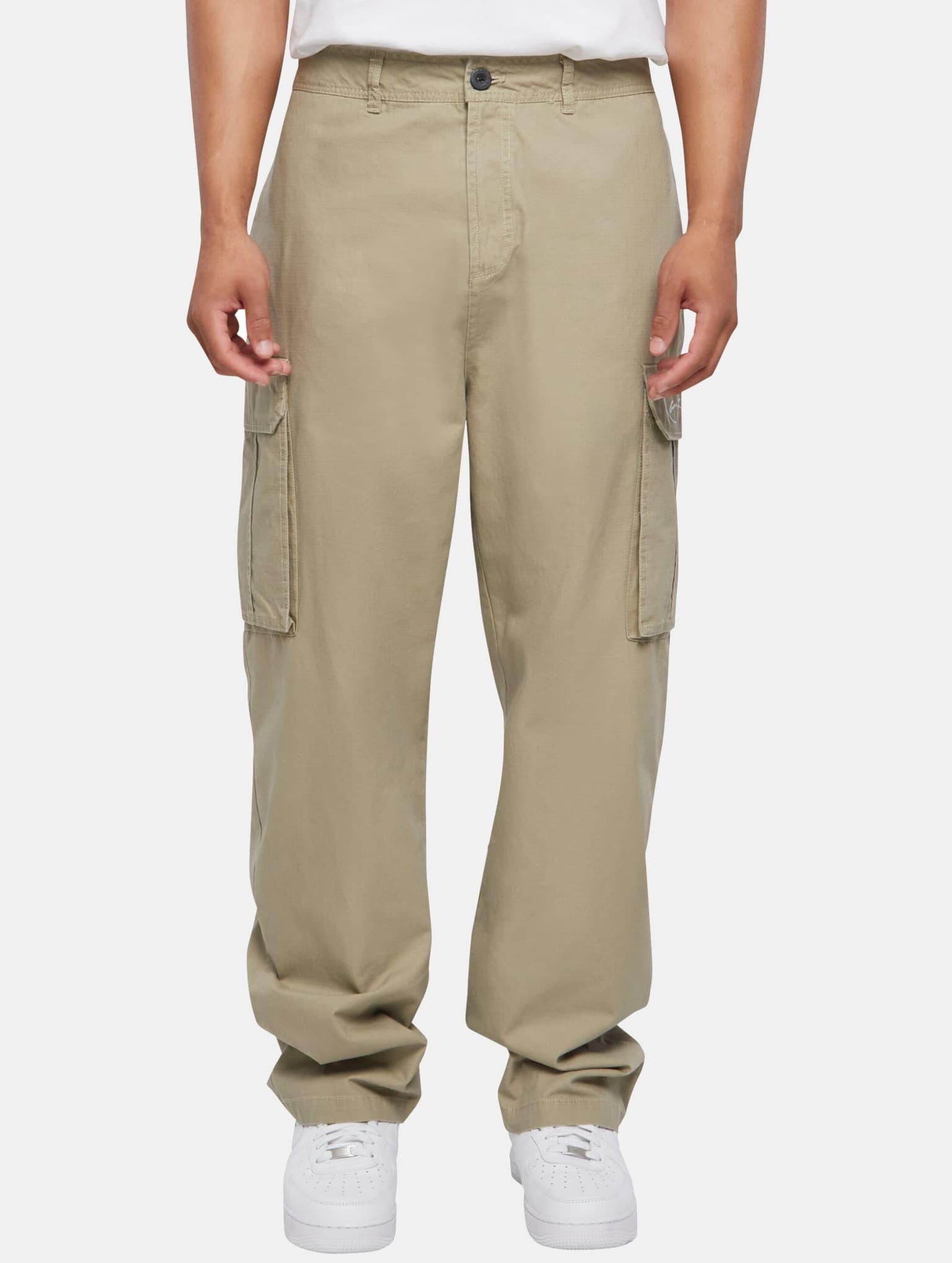 Karl Kani Small Signature Straight Leg Cargo Pants