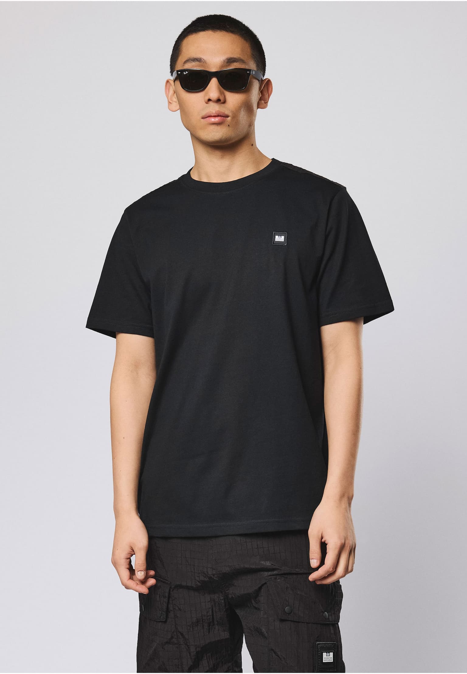Weekend Offender GARCIA WOVEN OVERLAY TEE