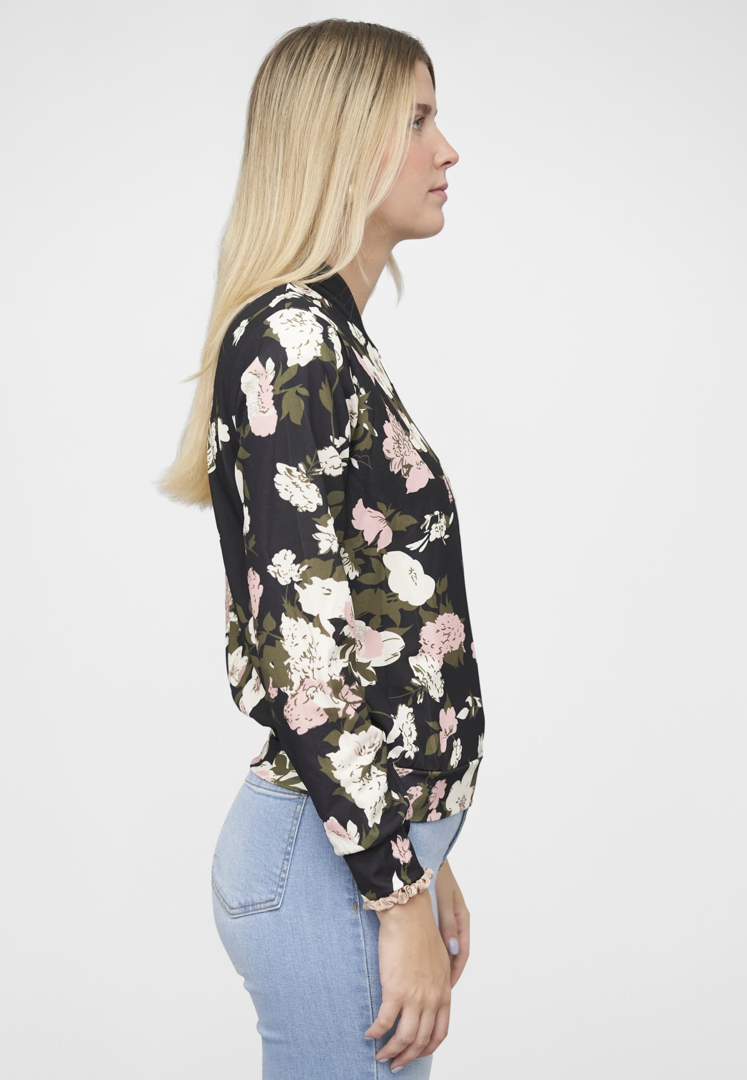 Cloud5ive Blouson Jacket with floral print – Bild 4