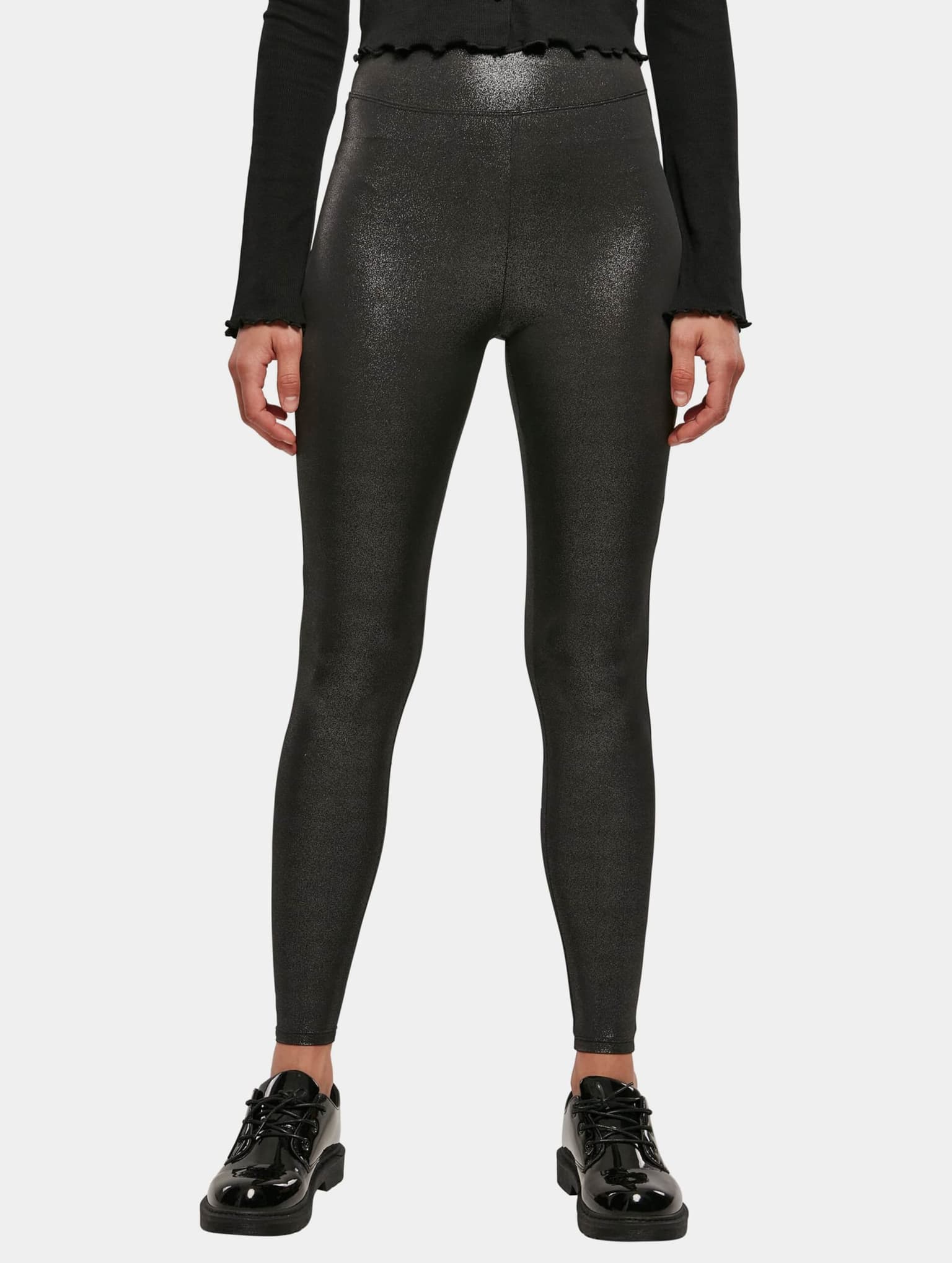 Urban Classics Ladies High Waist Glamour Leggings – Bild 3