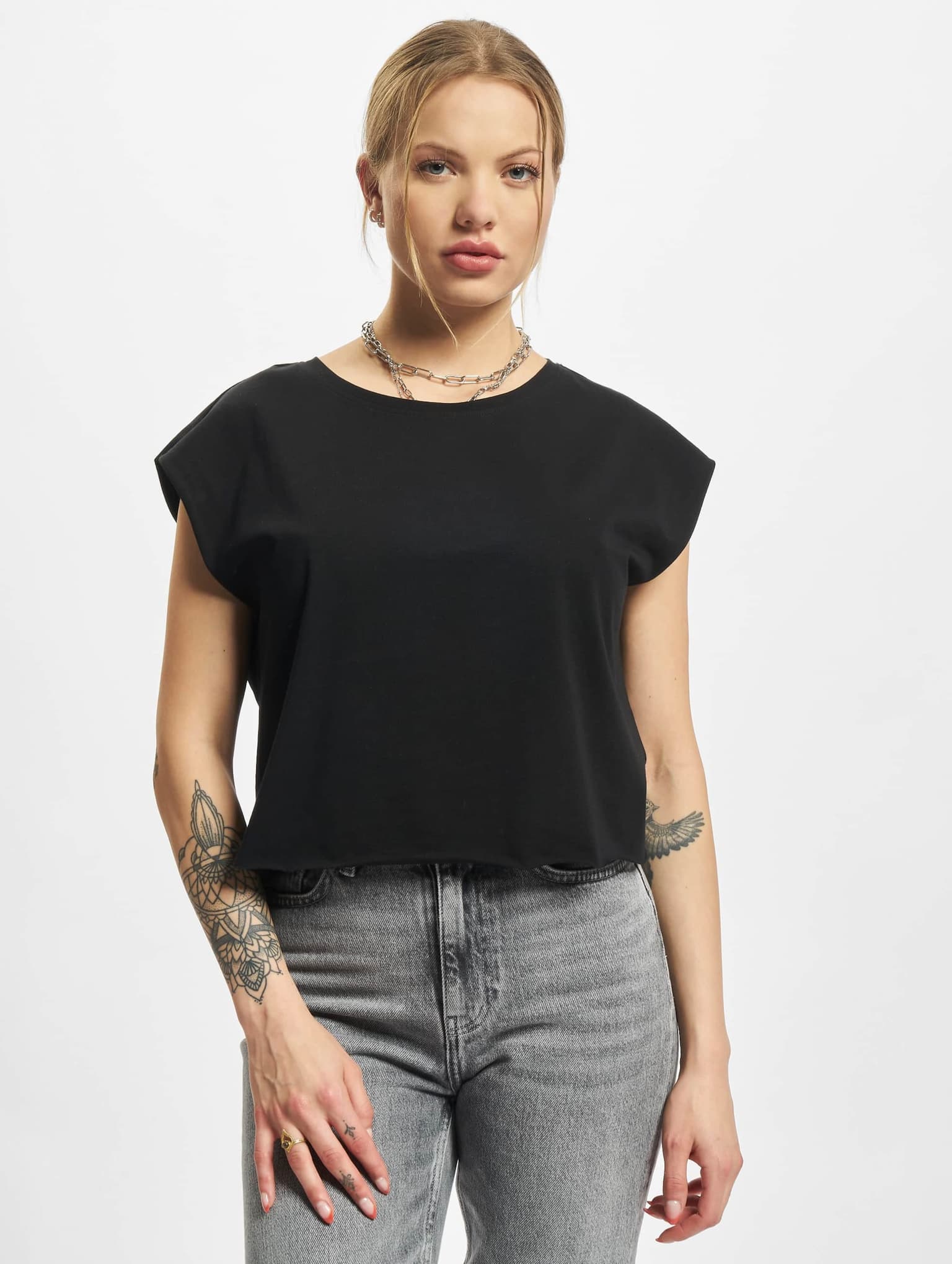 Urban Classics Ladies Essentials Short Tee 2-Pack – Bild 3