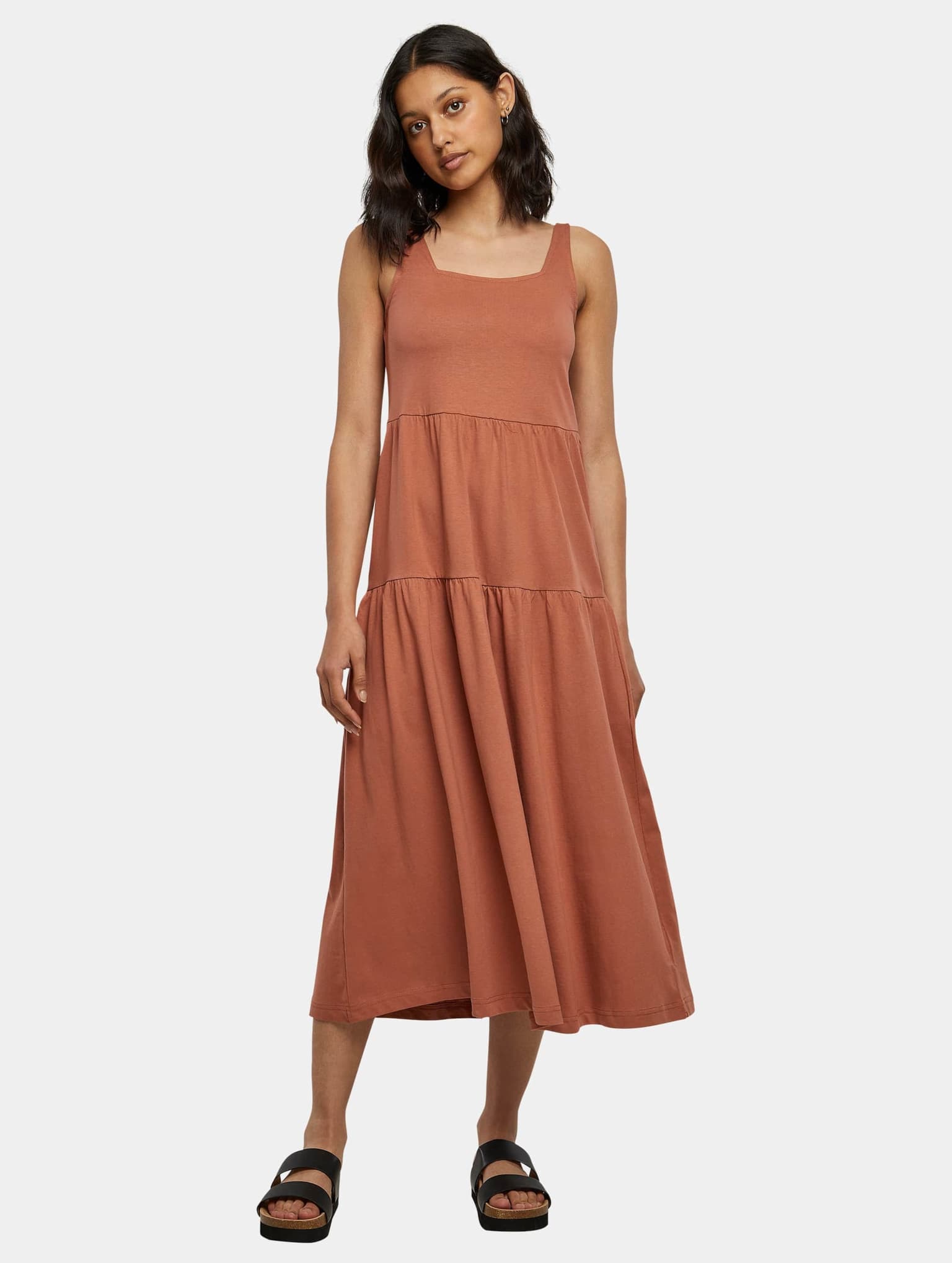 Urban Classics Ladies 7/8 Length Valance Summer Dress – Bild 3