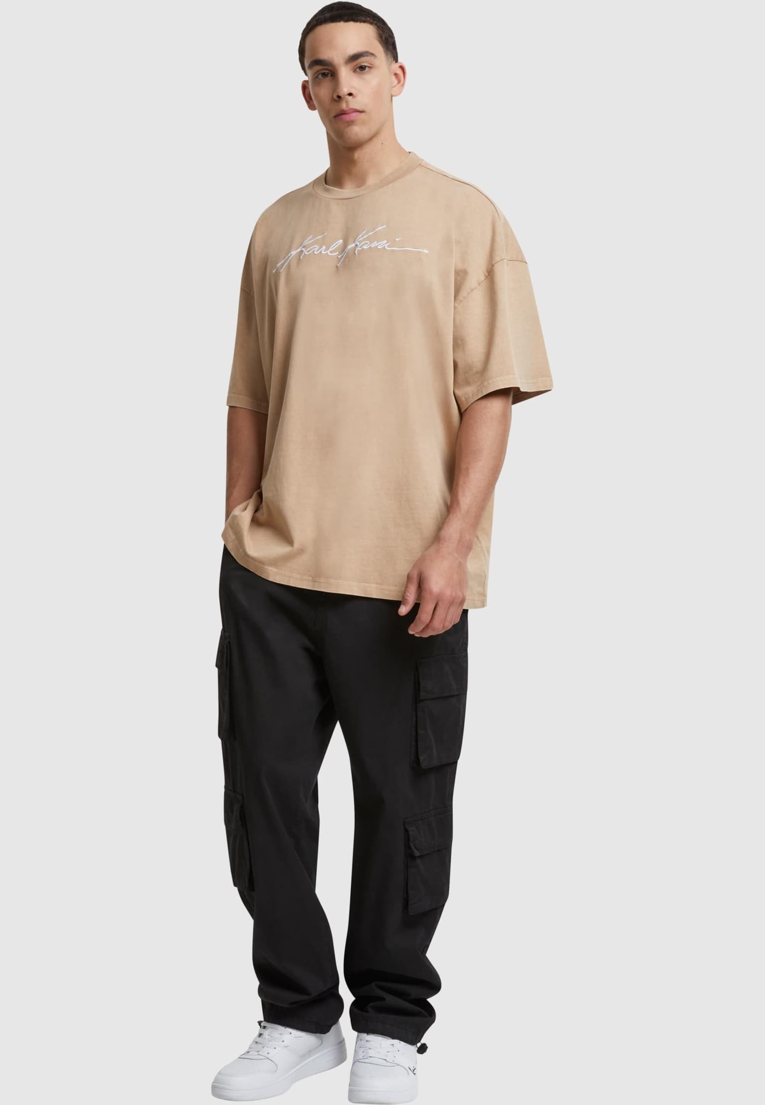Karl Kani KM242-048-5 KK Autograph Washed Boxy Tee – Bild 4
