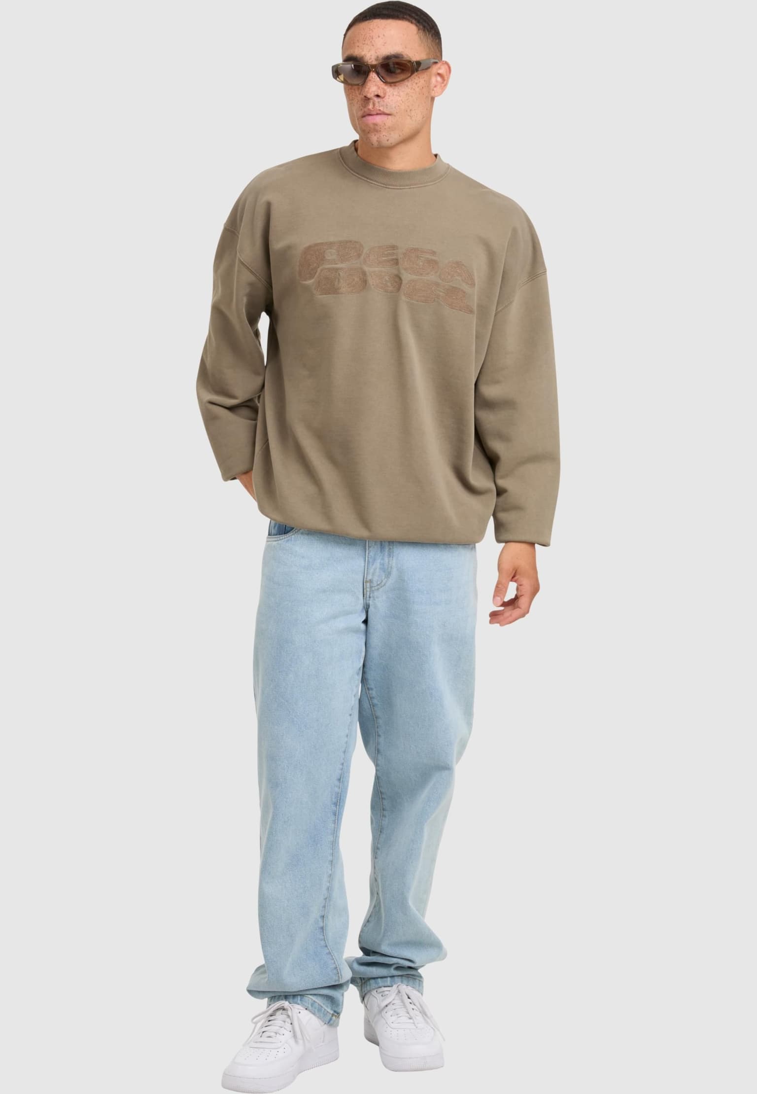 PEGADOR Drew Terry Oversized Pullover – Bild 4