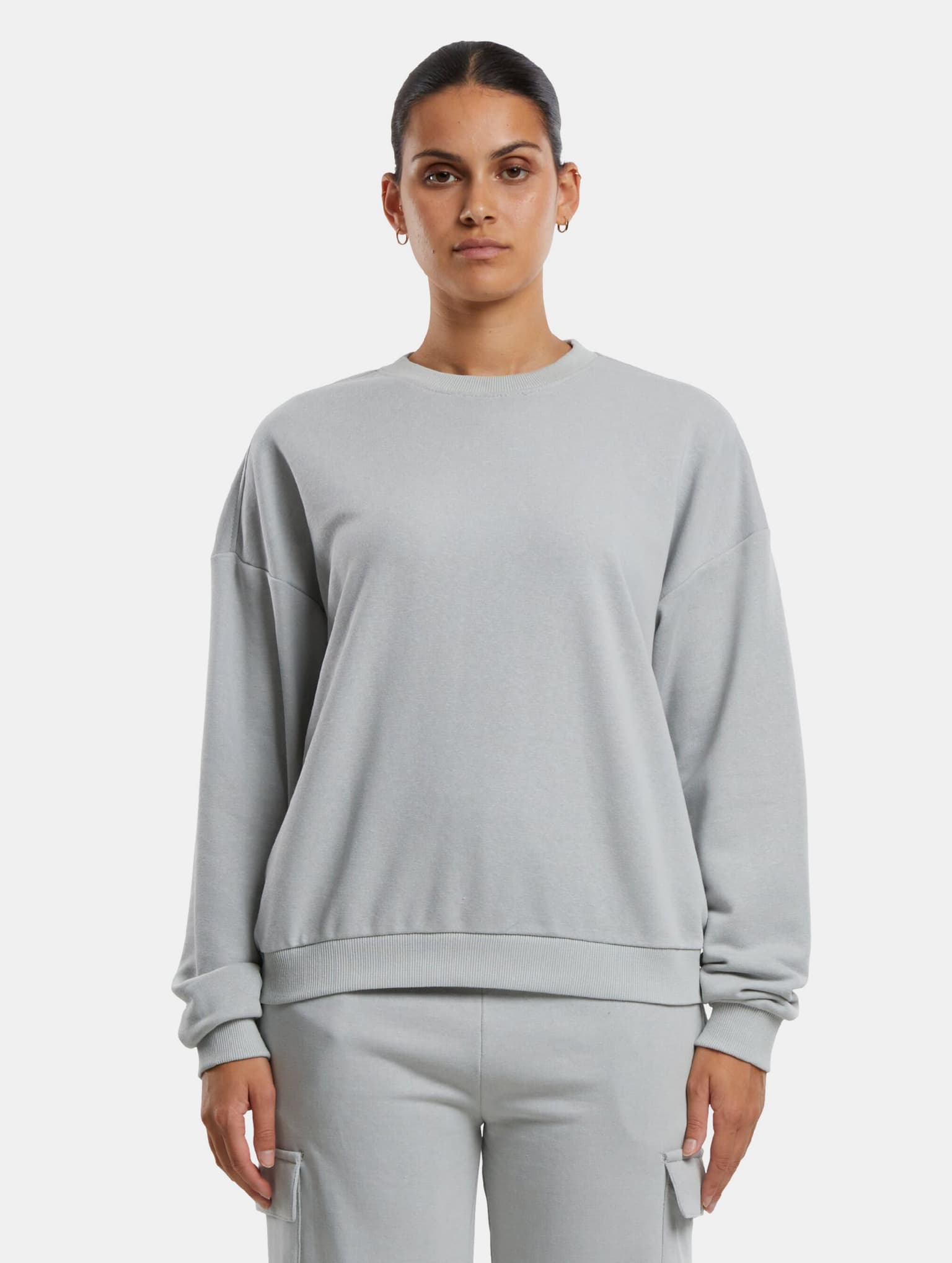 Urban Classics Ladies Oversized Light Terry Crewneck – Bild 3