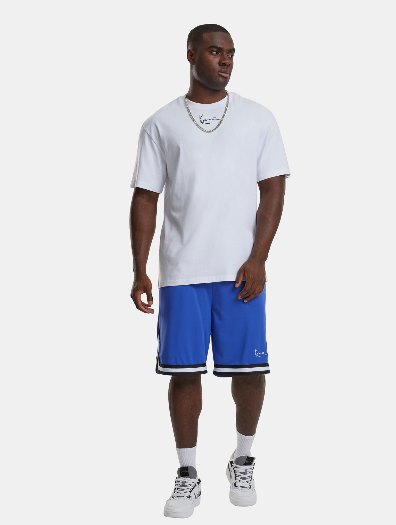 Karl Kani KK Small Signature Essential Mesh Short blue – Bild 4