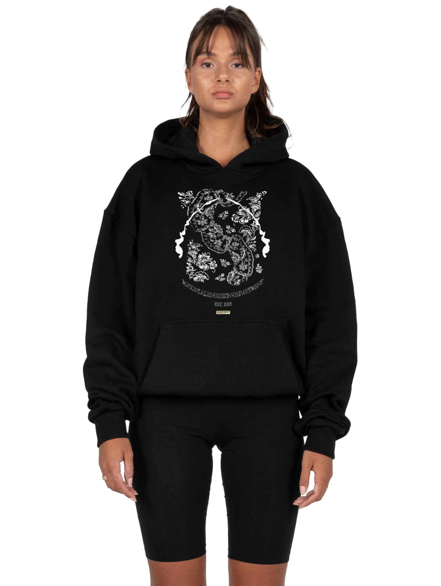 MJ Gonzales Ladies Paislay x Heavy Oversized Hoody – Bild 3
