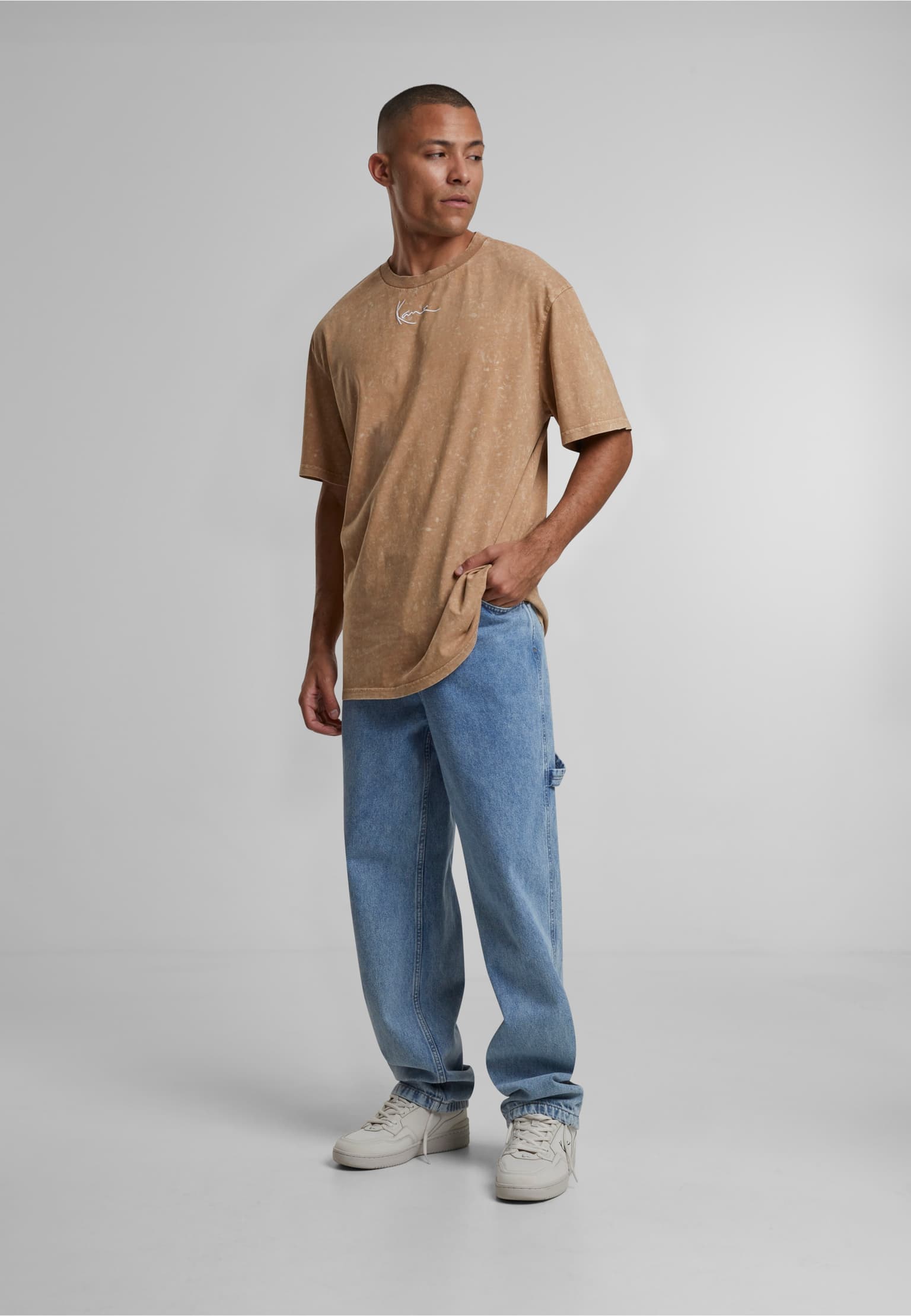Karl Kani KU242-006-2 Small Signature Washed Print Tee – Bild 3