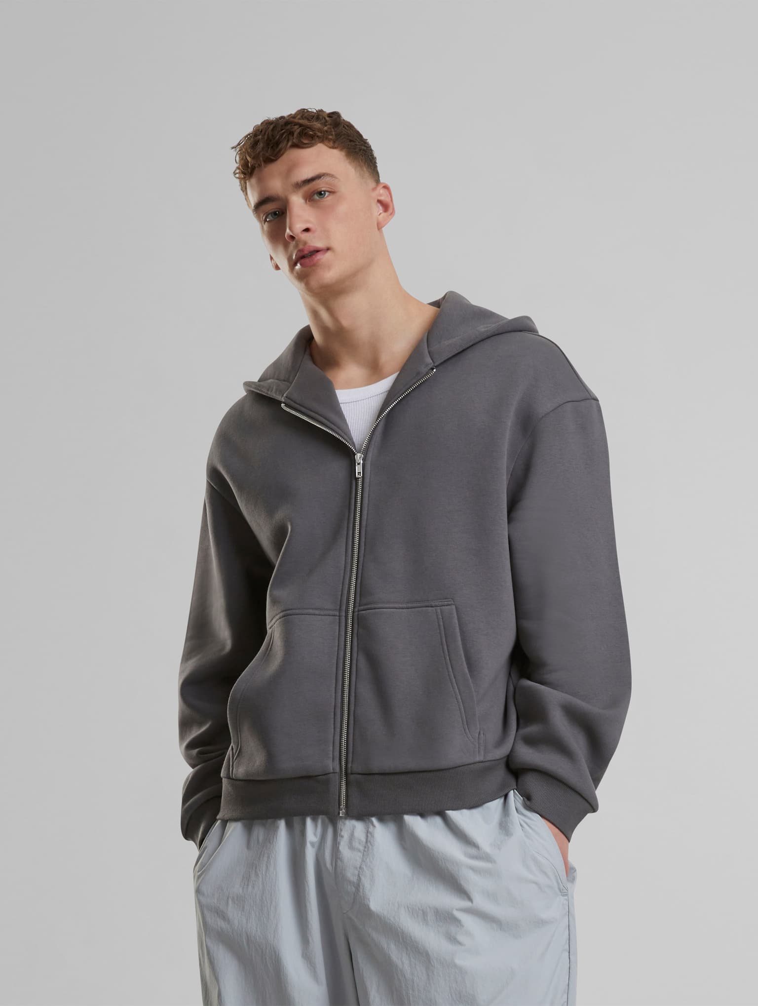 Urban Classics Fluffy Zip Hoodie