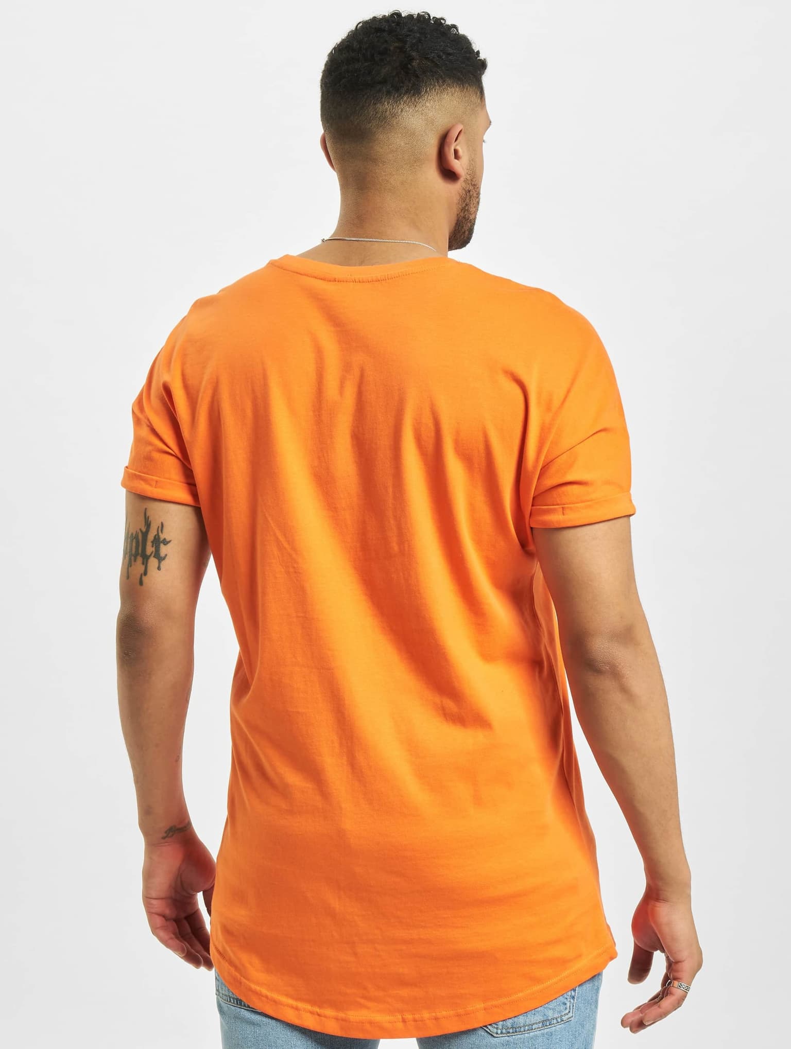 Urban Classics Long Shaped Turnup Tee – Bild 2