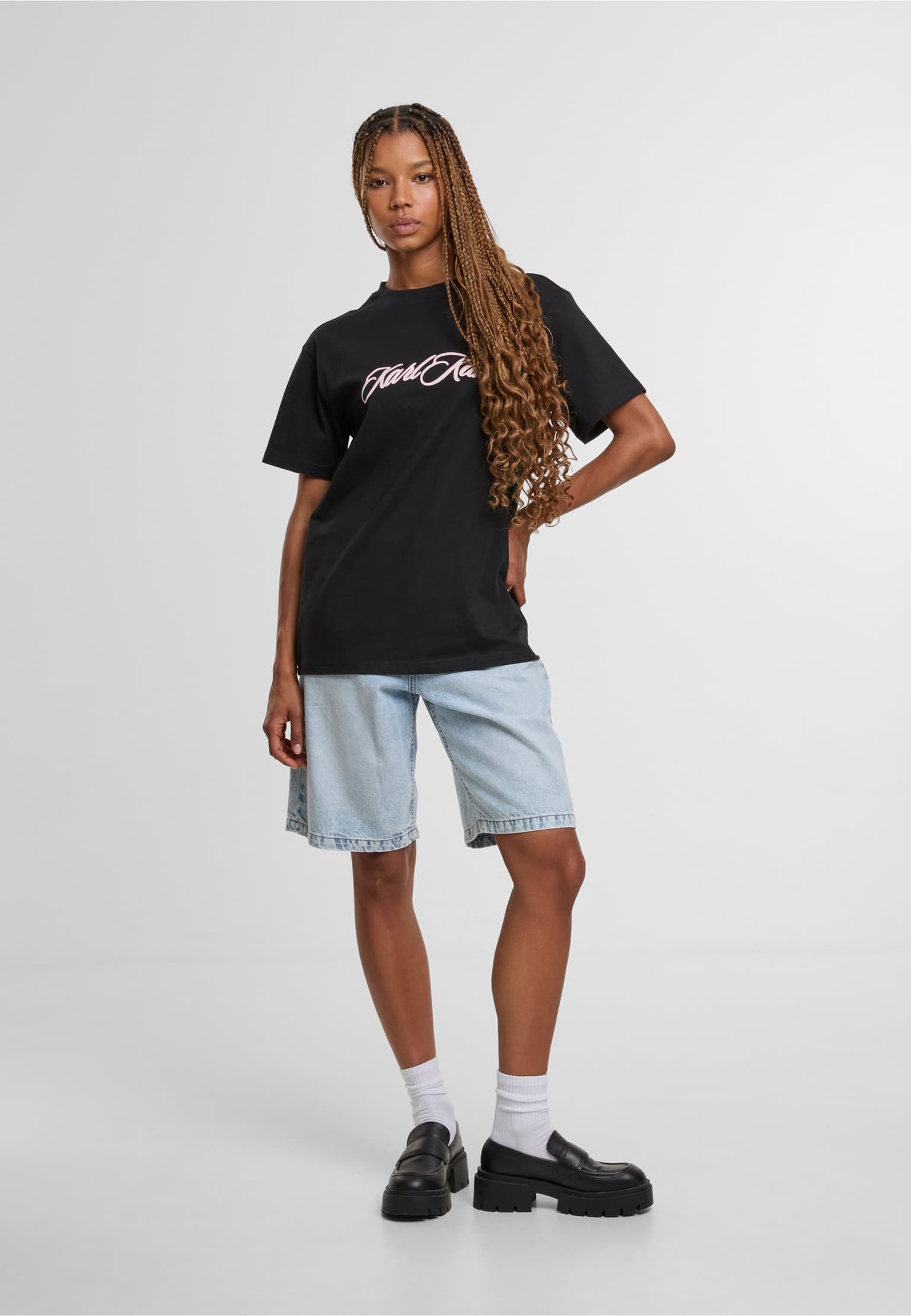 Karl Kani Cursive Oversized T-Shirt – Bild 3
