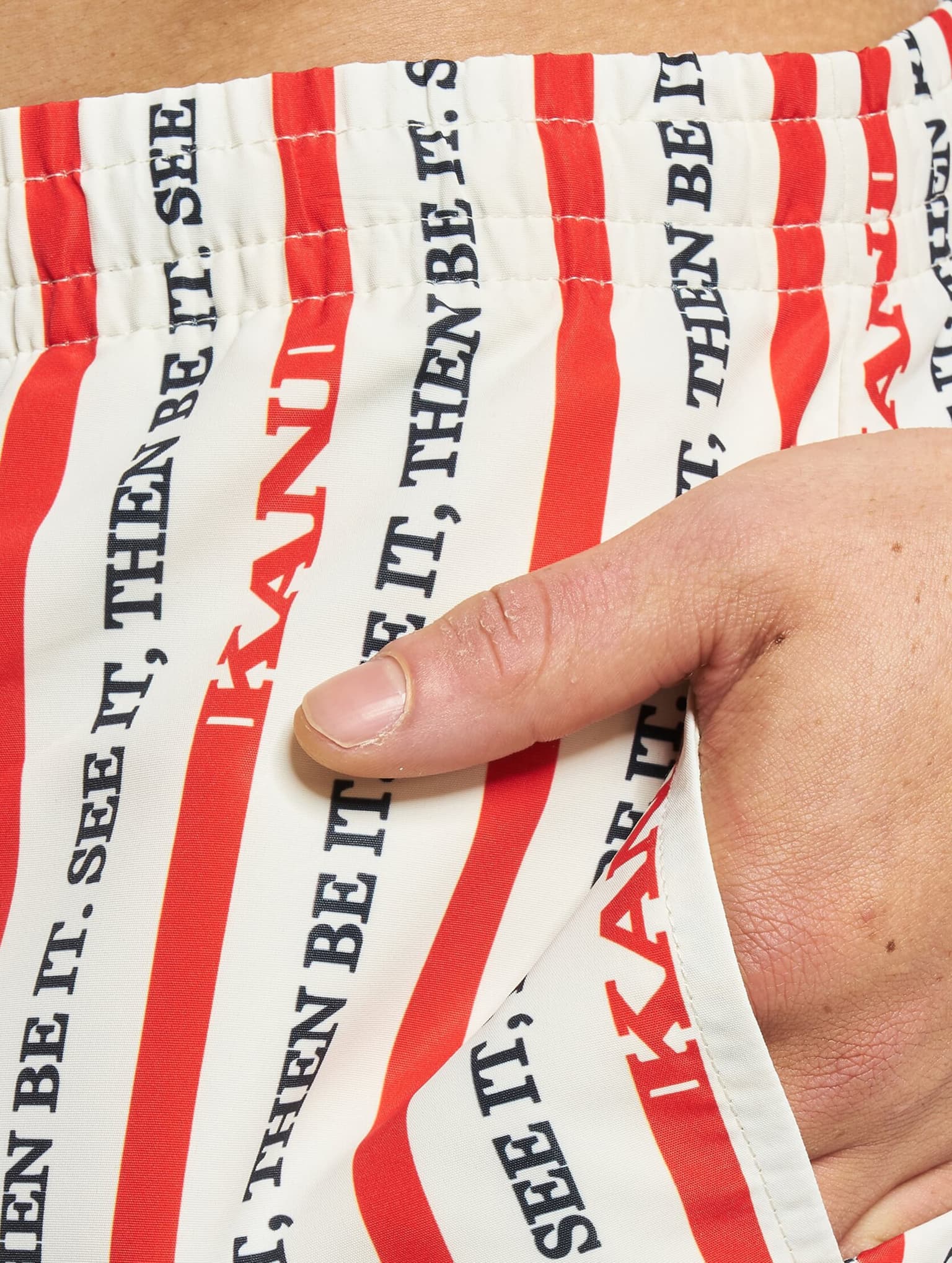 Karl Kani KK Small Signature Logo Stripe Boardshorts – Bild 4