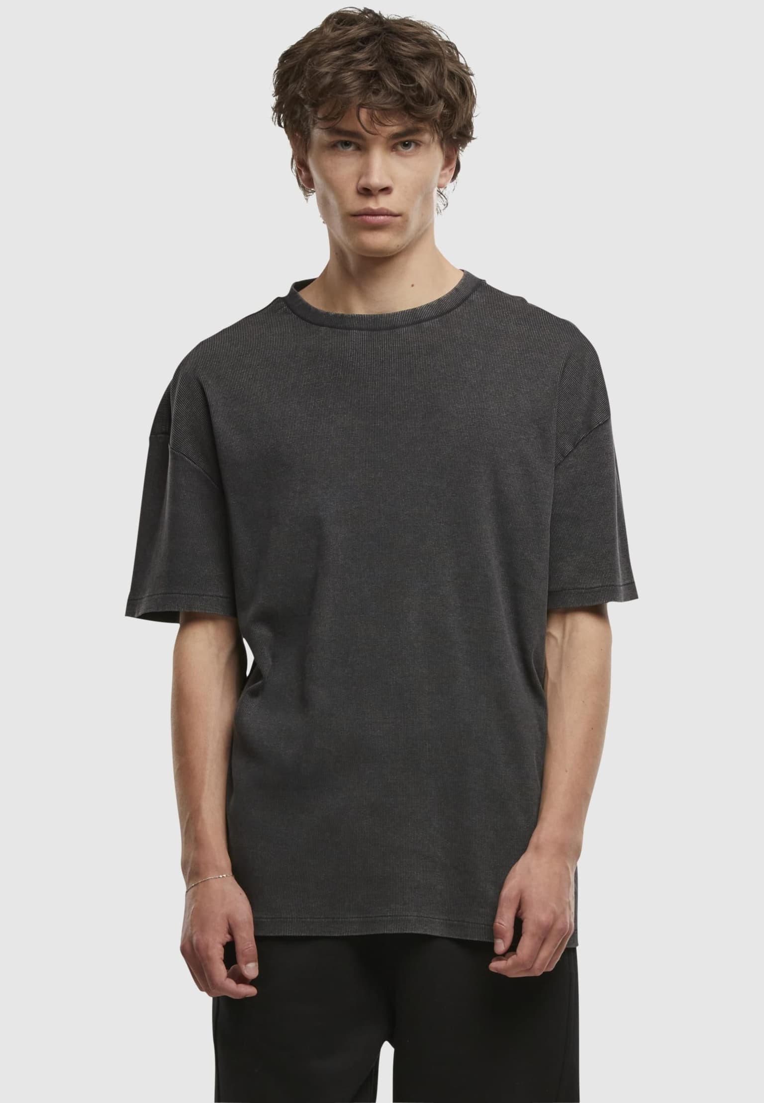 Urban Classics Washed Rib Tee