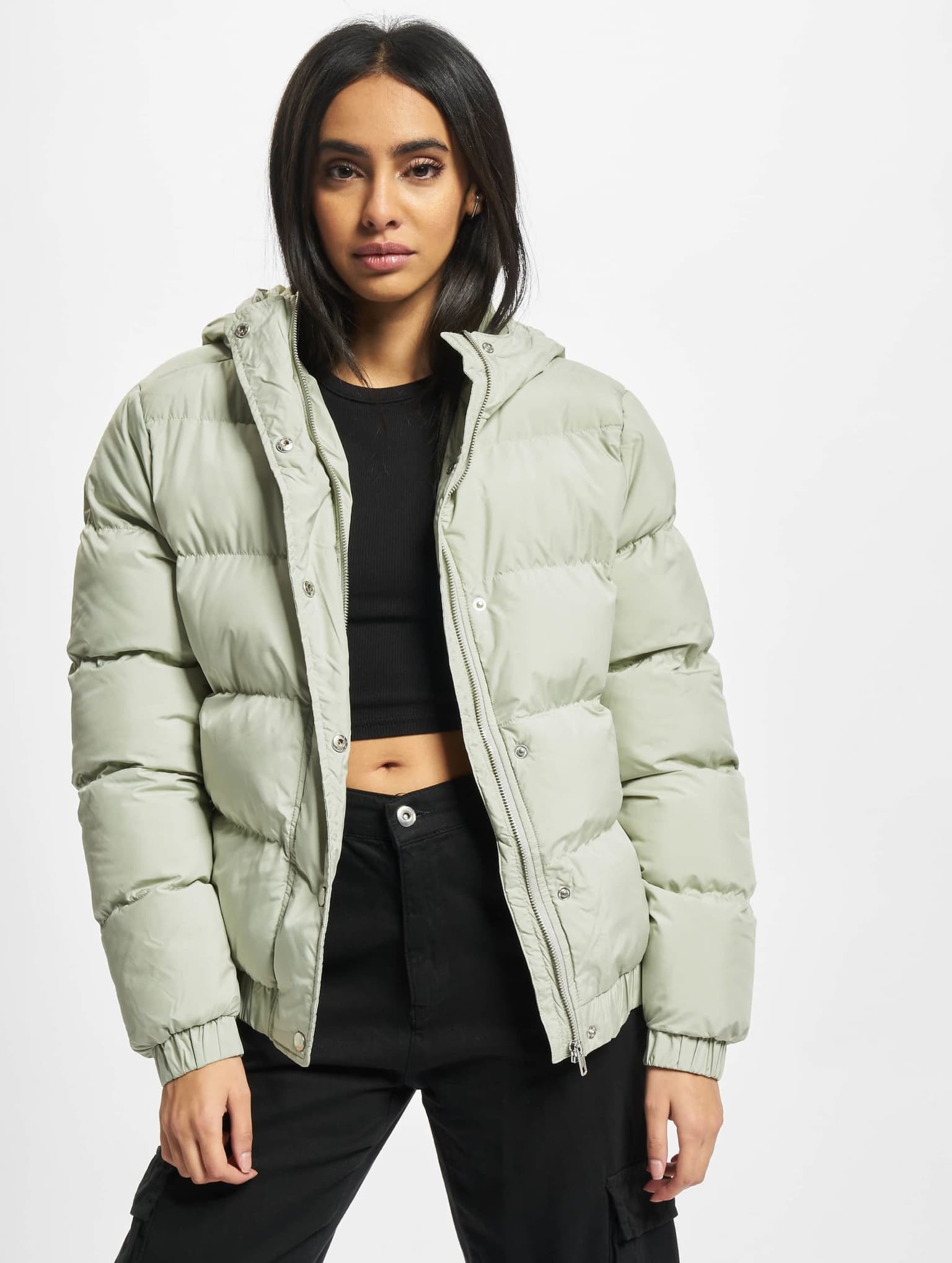 Urban Classics Ladies Hooded Puffer Jacket