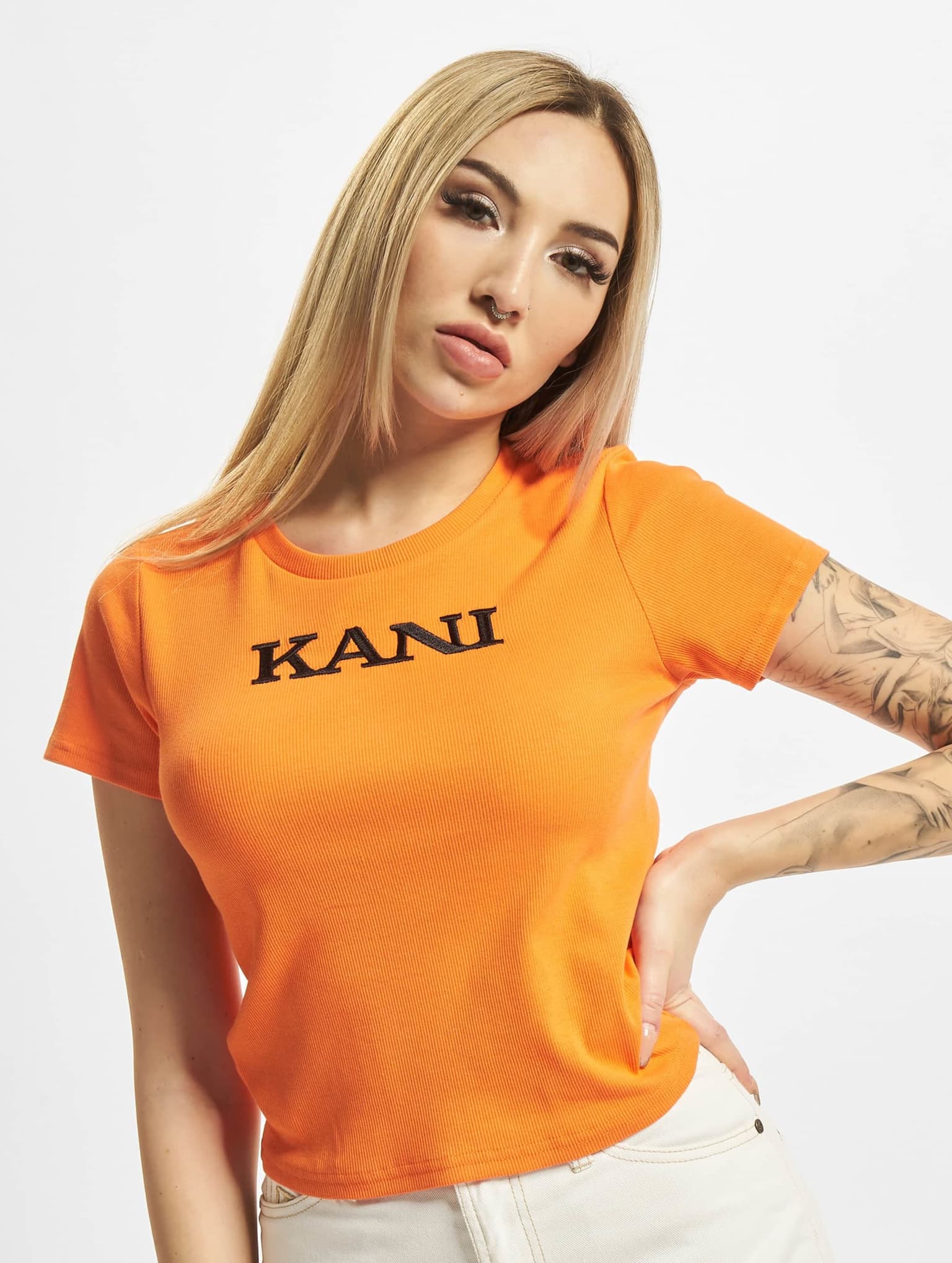 Karl Kani KW221-024-1 Retro Rib Short Tee – Bild 3