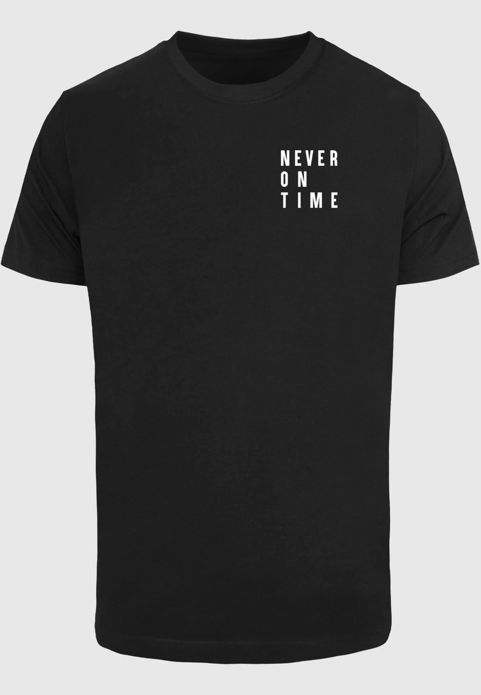 Mister Tee Never On Time T-Shirt – Bild 3