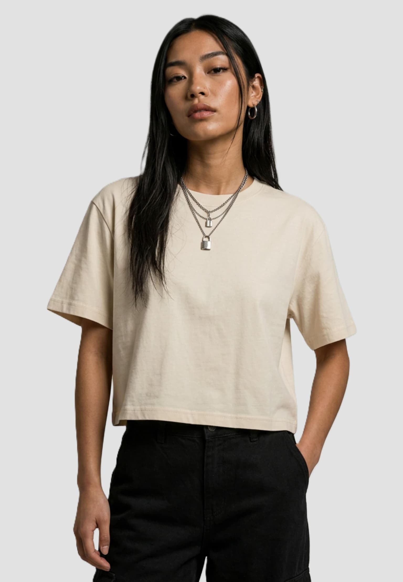 Urban Classics Ladies Short Oversize Tee
