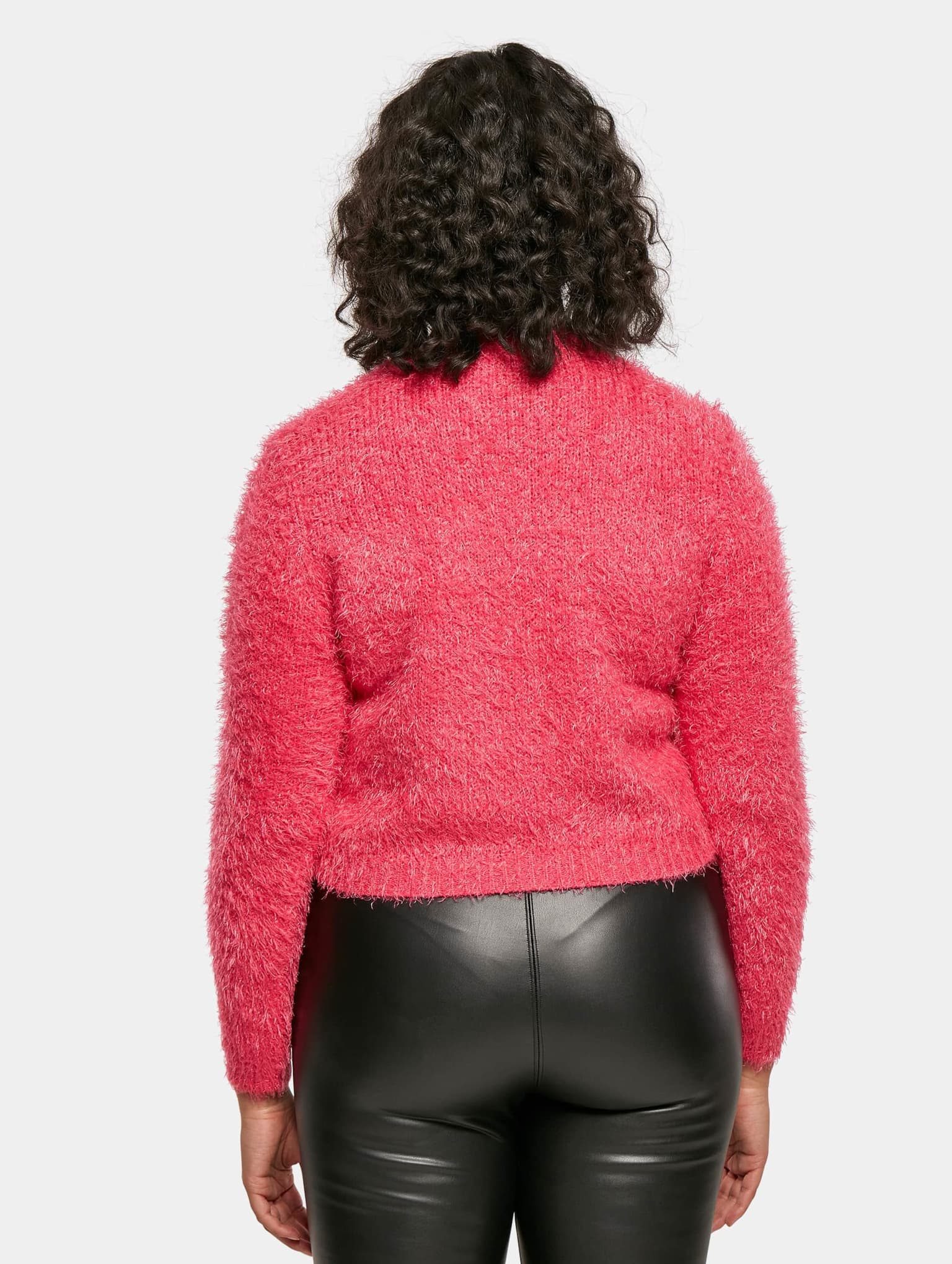 Urban Classics Ladies Cropped Feather Cardigan – Bild 2