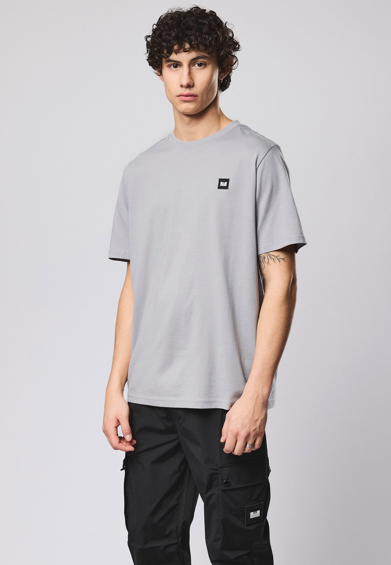 Weekend Offender GARCIA WOVEN OVERLAY TEE