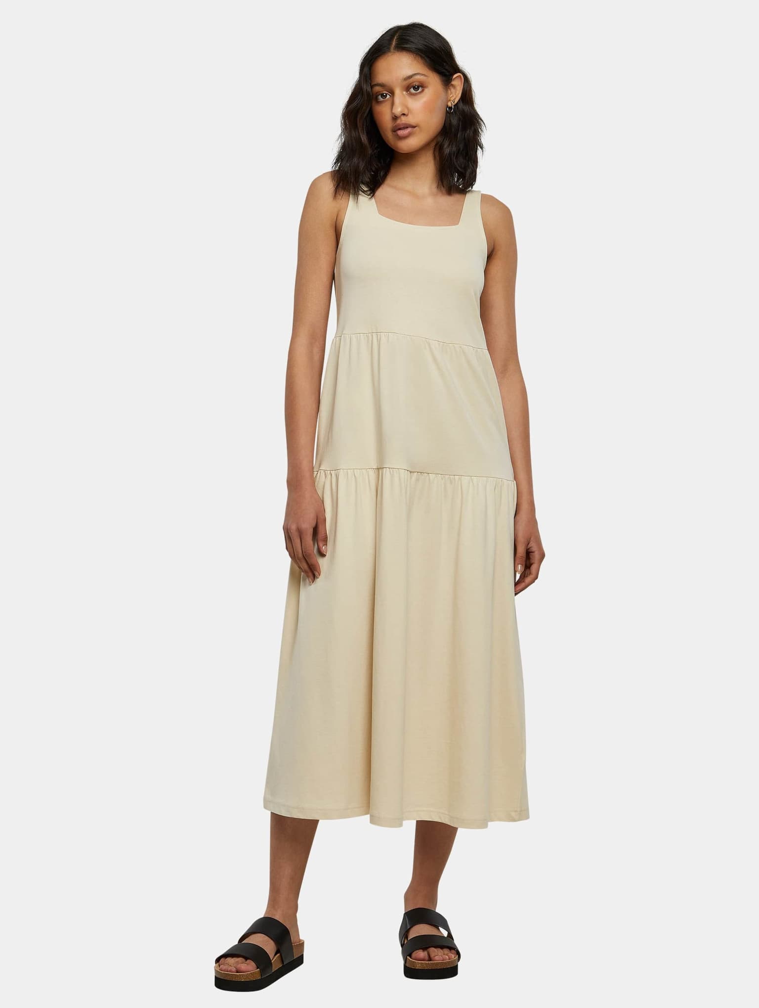 Urban Classics Ladies 7/8 Length Valance Summer Dress